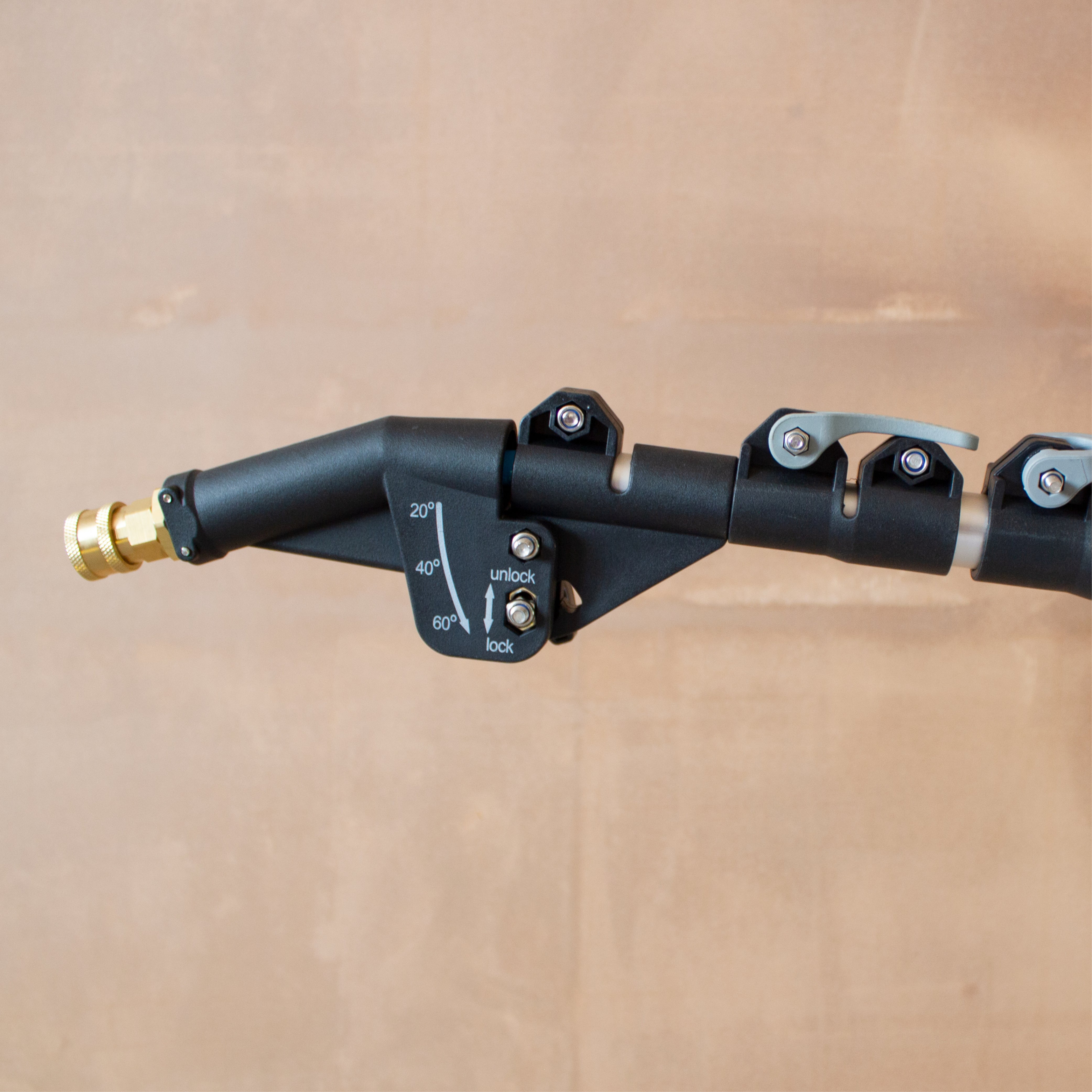 AquaReach Pro 5.4m (18') LIGHTWEIGHT Telescopic Lance with FREE HARNESS