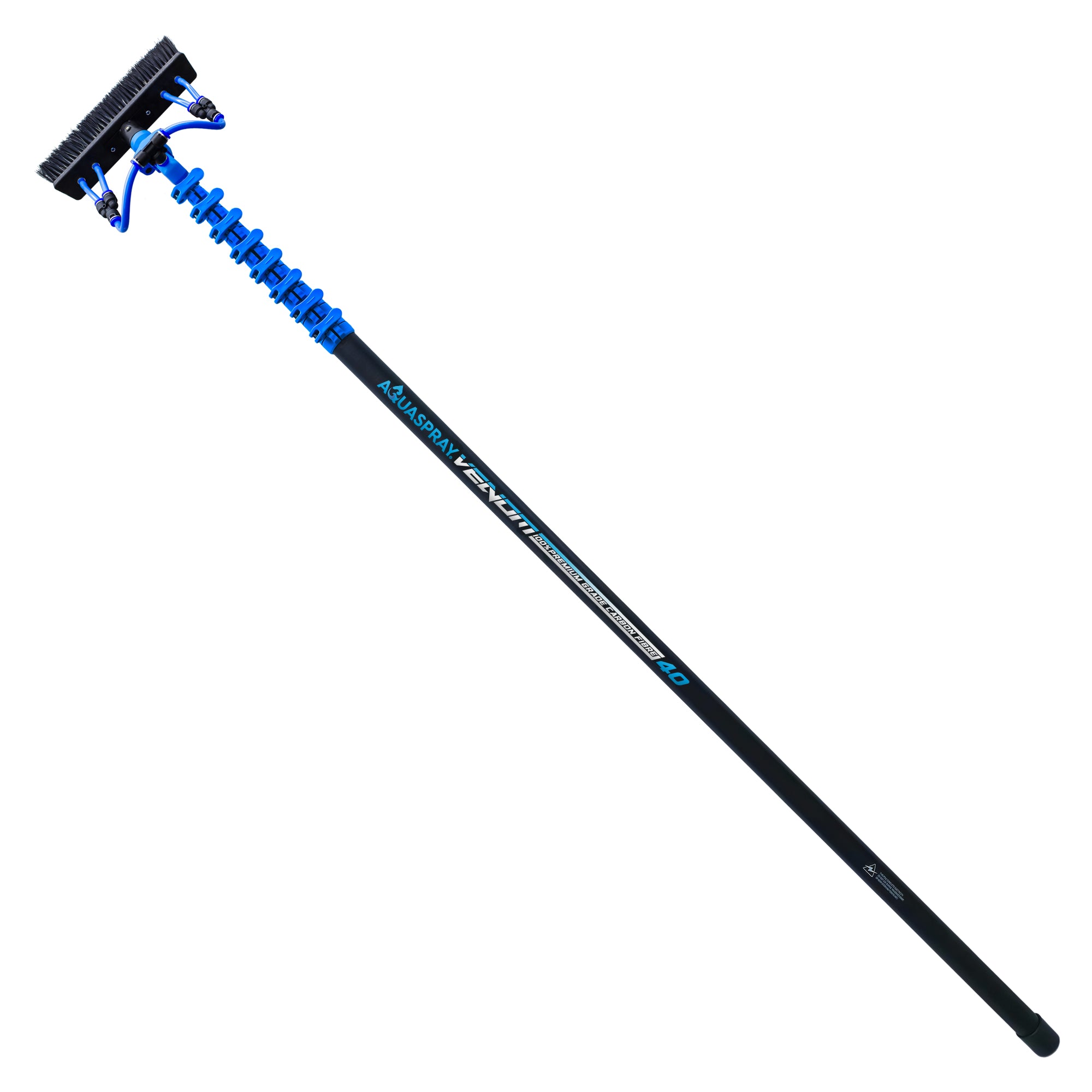 Venom 35ft Power Pole for Pressure Washers – 100% Carbon Fibre