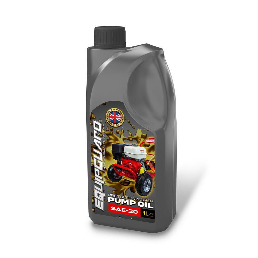 Huile de pompe Equipguard® SAE-30 pour nettoyeurs haute pression essence et diesel (1 L)