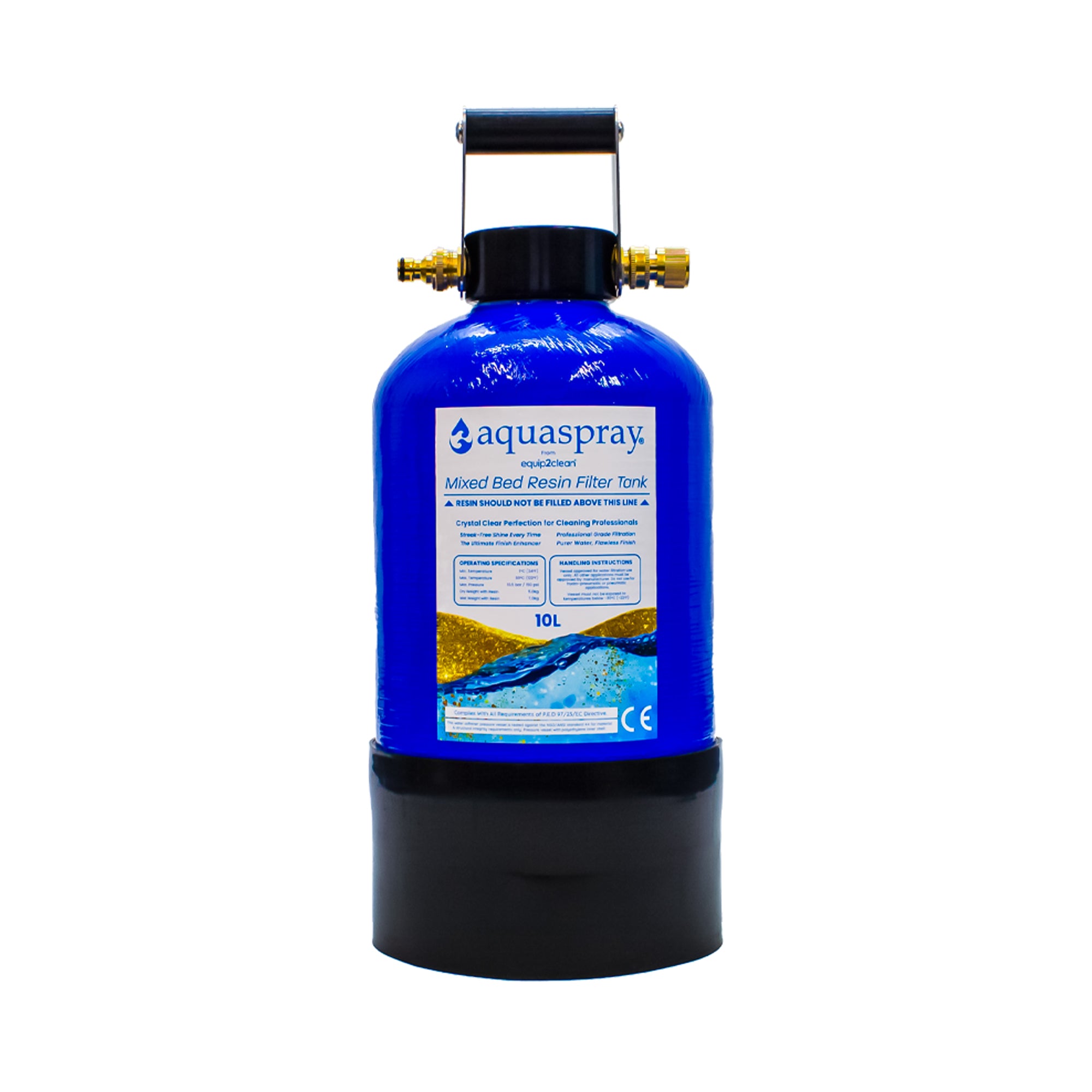 Filtre à eau déionisant 11 litres (avec résine) Filterplus Mobi Carry 8x17