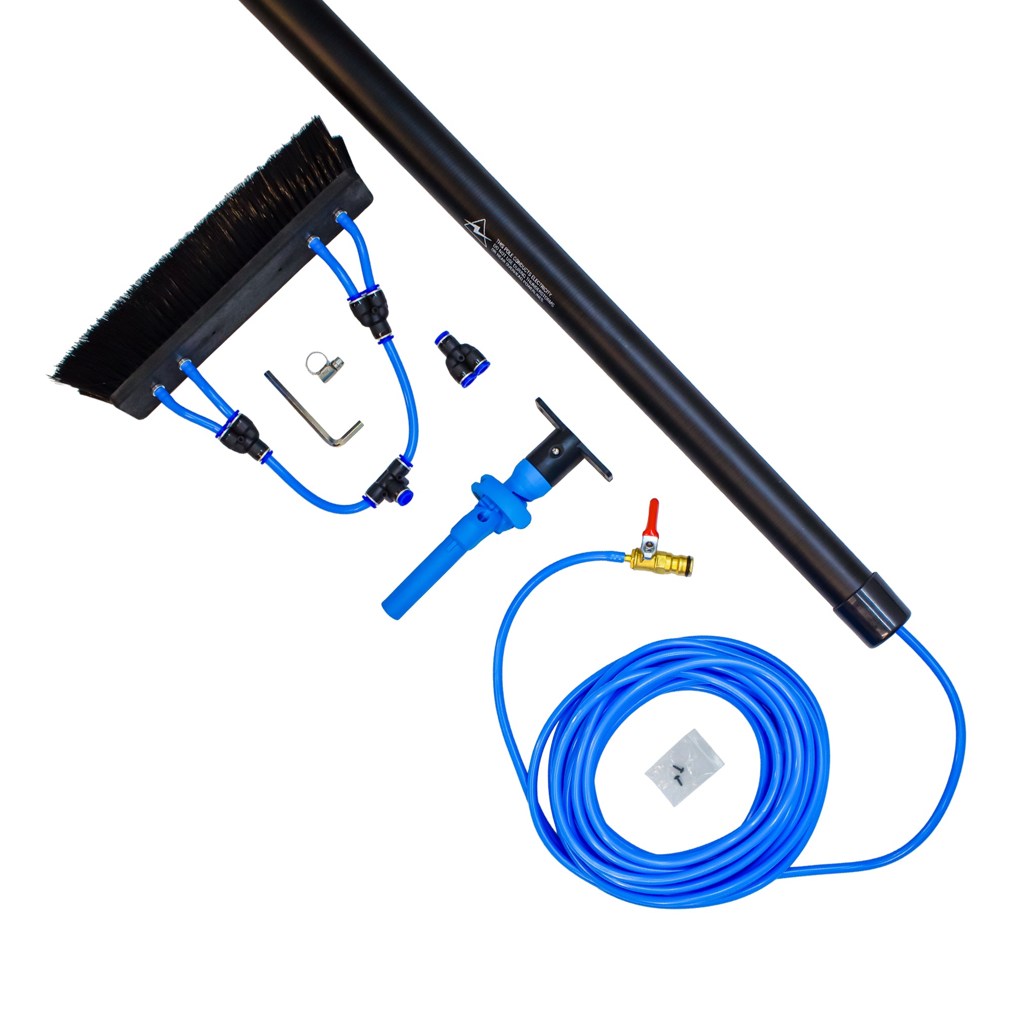 Aquaspray Pro 45L Battery-Operated Water Spray Tank with 40FT Carbon Pole