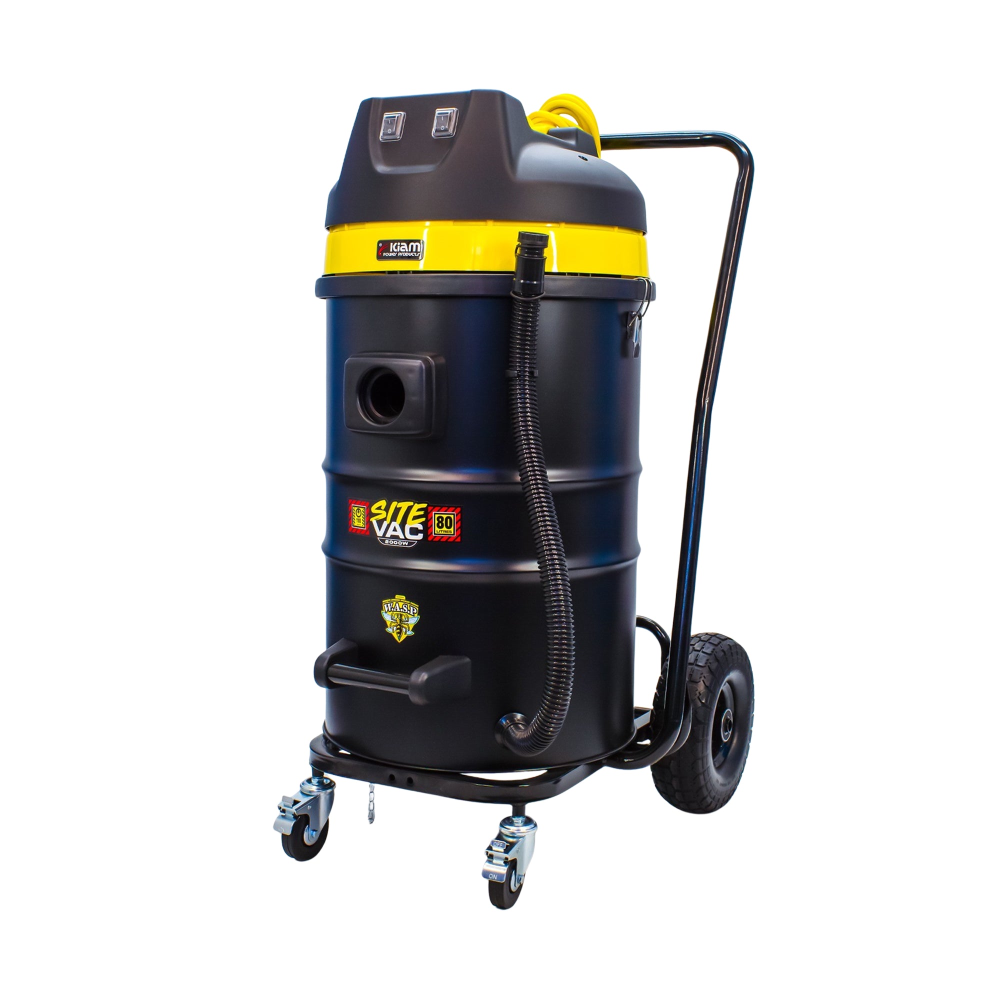 Kiam SiteVac 110V L-Class 2000W Vacuum Cleaner 80L W.A.S.P