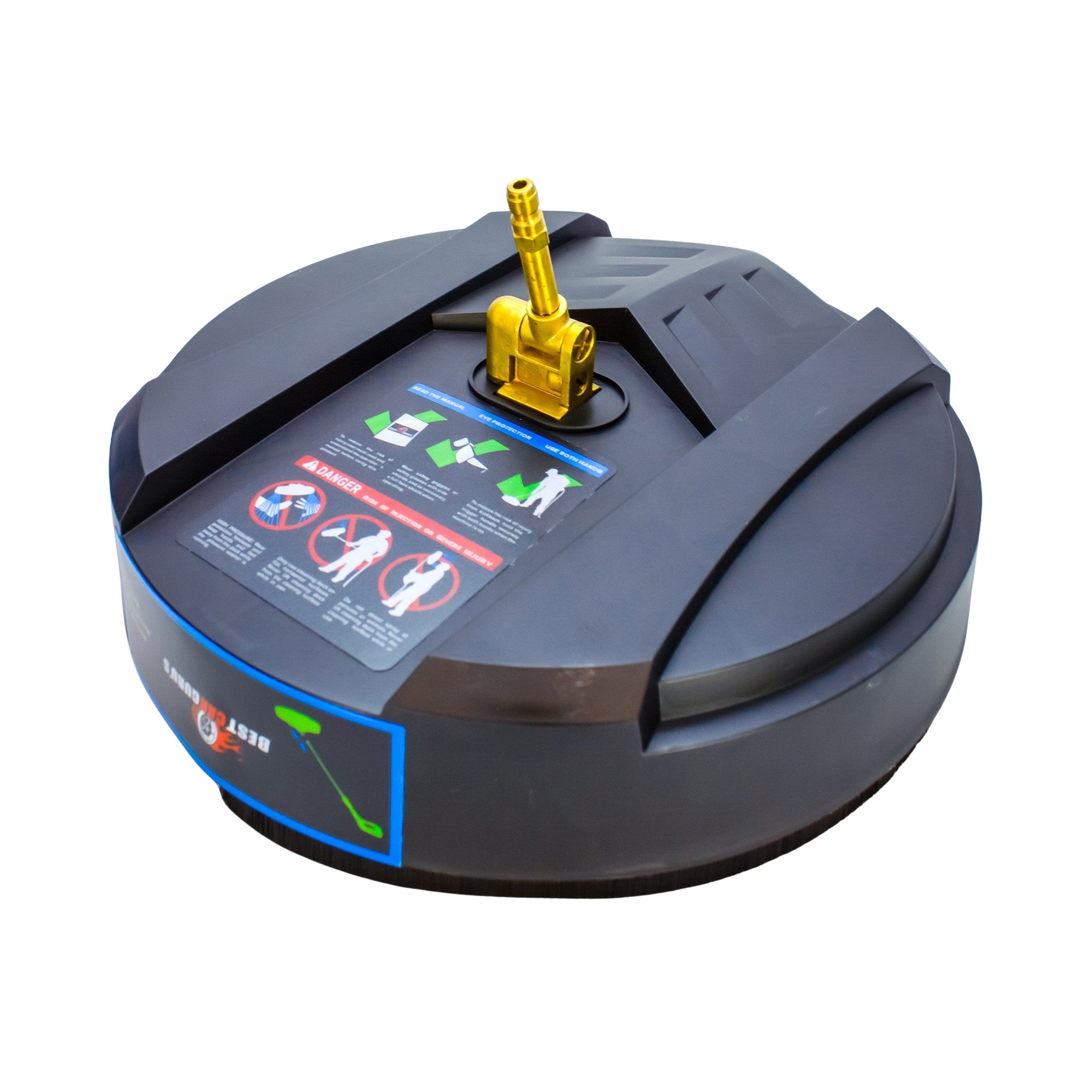 Kiam Outil de nettoyage de sol rotatif de 15 po Nettoyant pour surfaces planes