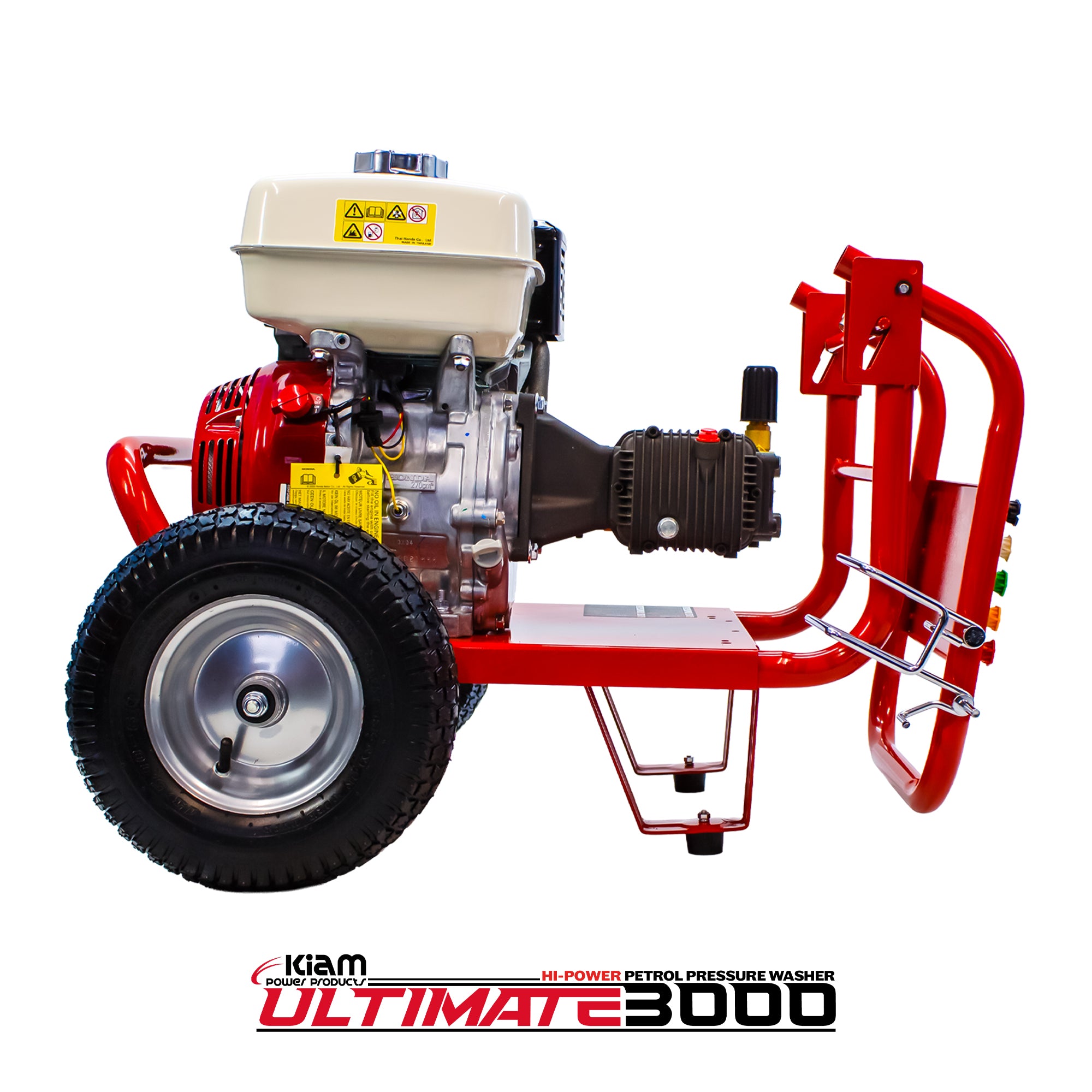 Nettoyeur haute pression à essence Kiam 3000P Moteur Honda GX200 3000 PSI 13 LPM