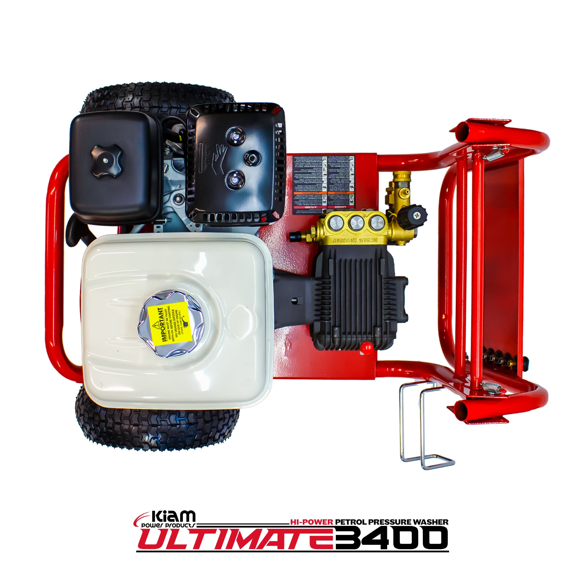 Nettoyeur haute pression à essence Kiam 3400P Moteur Honda GX270 3400 PSI 15 LPM