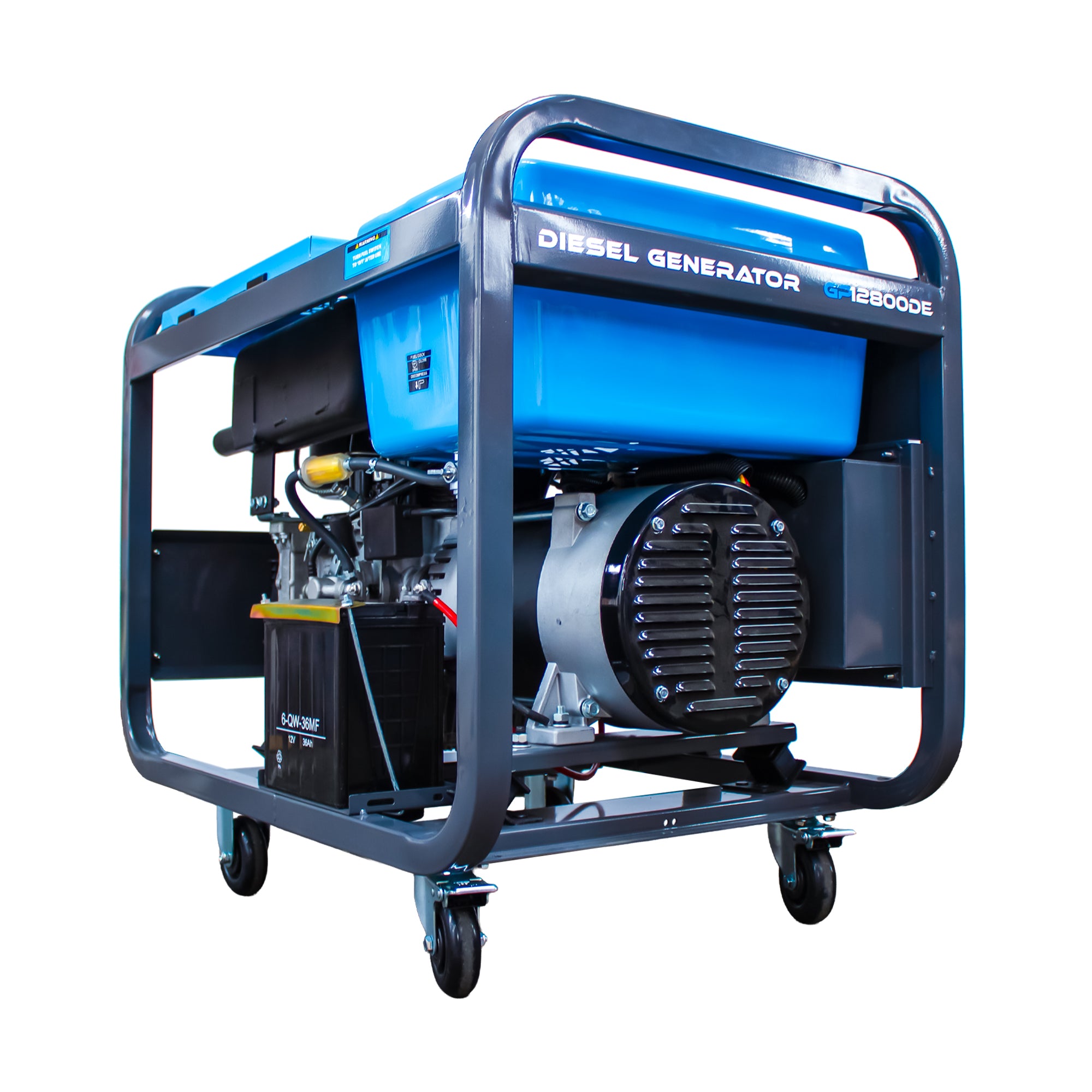 Gorilla Power 12800W Diesel Generator with Key Start - GP12800DE – High-Performance & Heavy-Duty Power