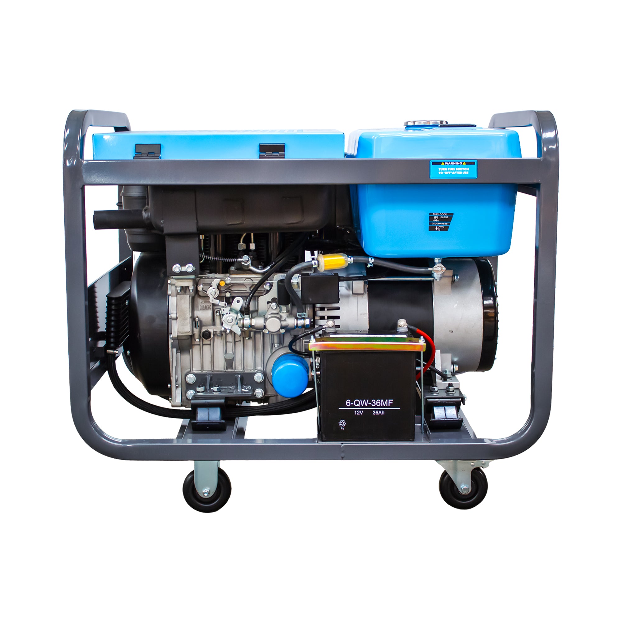 Gorilla Power 12800W Diesel Generator with Key Start - GP12800DE – High-Performance & Heavy-Duty Power