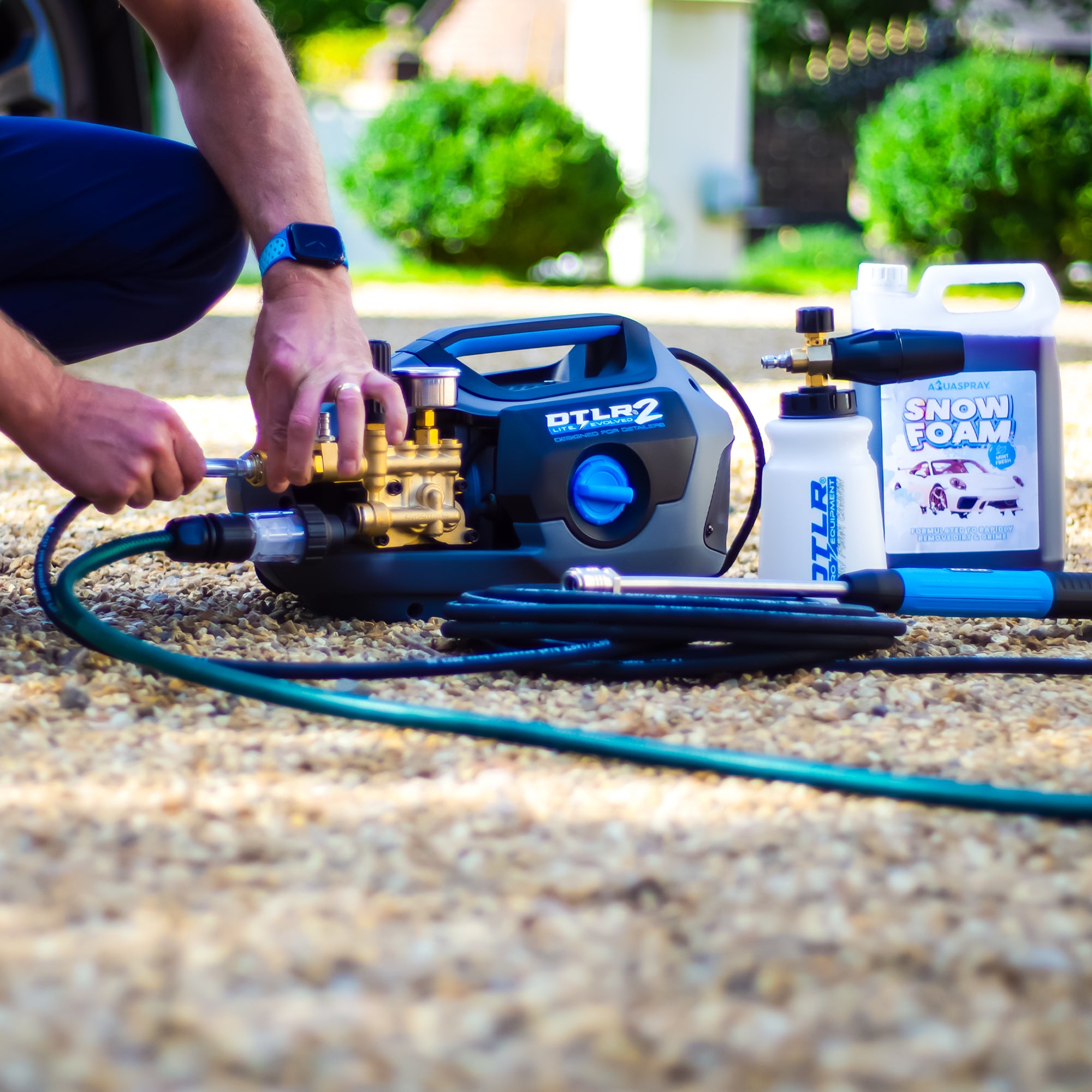 Kiam® DTLR 2 LITE® Electric Pressure Washer 150 Bar 8.45 LPM