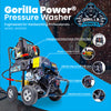 Kiam GORILLA POWER® 3600PSI 21LPM 15HP Petrol Pressure Washer Loncin Engine