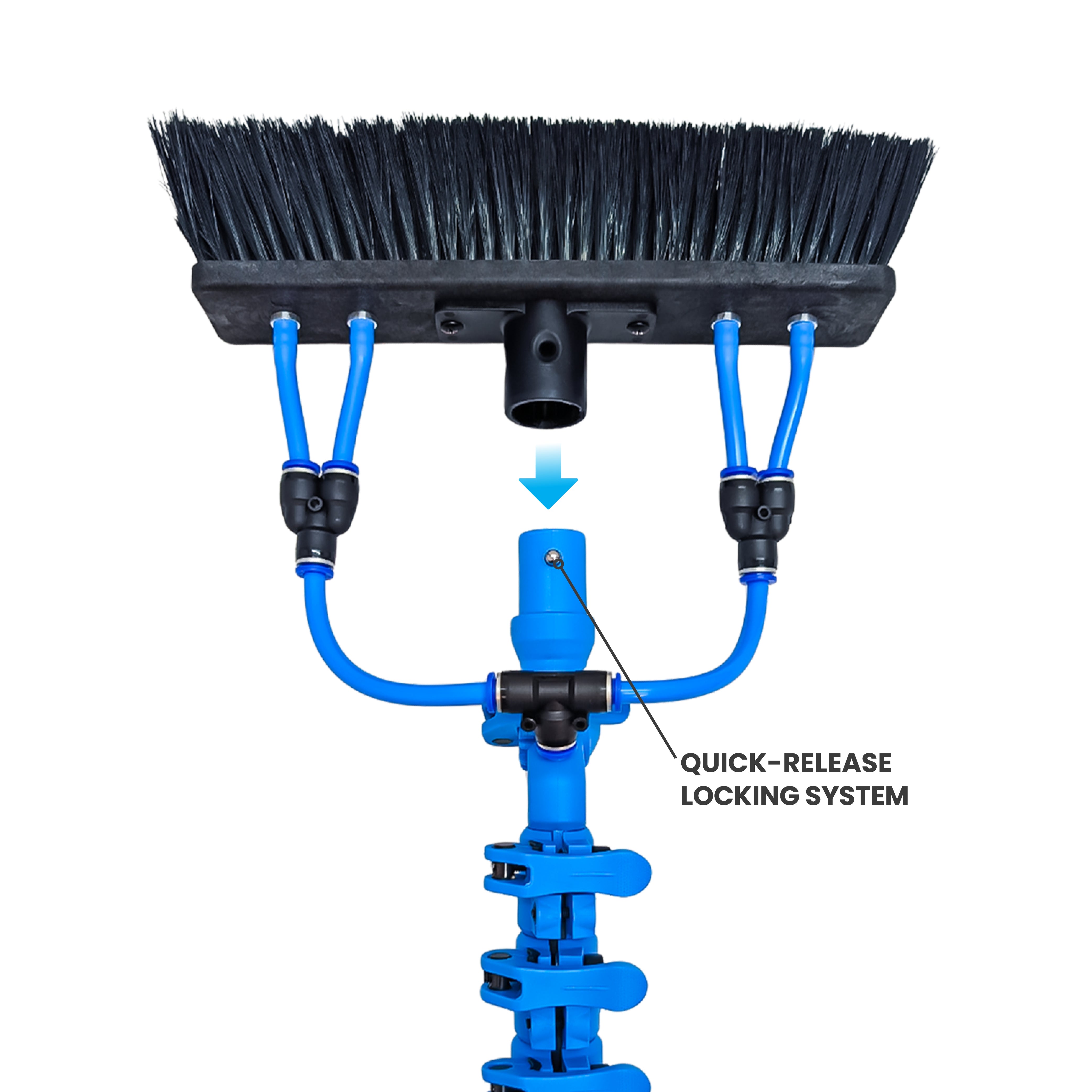 Aquaspray Pro 45L Battery-Operated Water Spray Tank with 40FT Carbon Pole