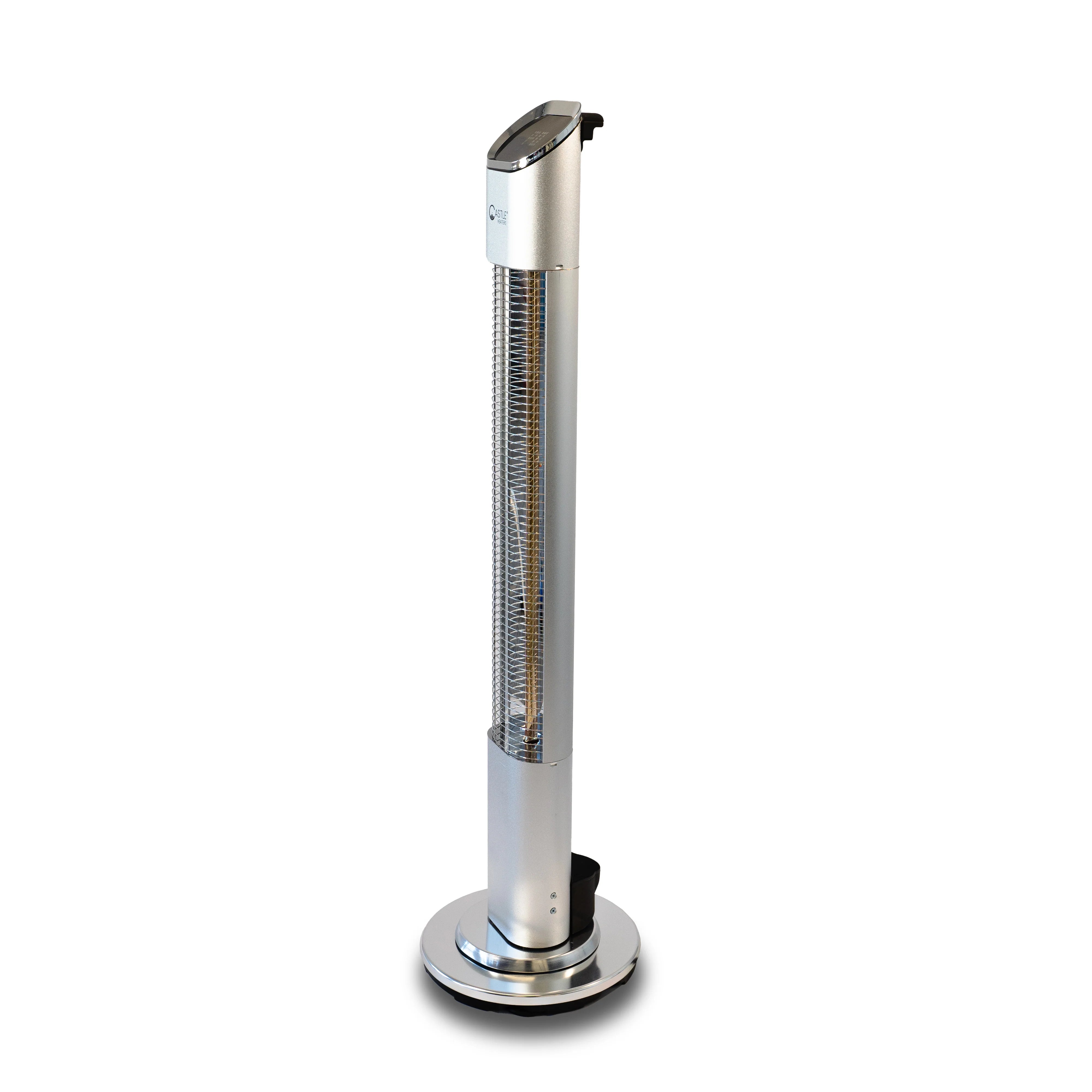 Chauffage infrarouge vertical rotatif à écran tactile LED 2KW UP-20 extérieur IP65