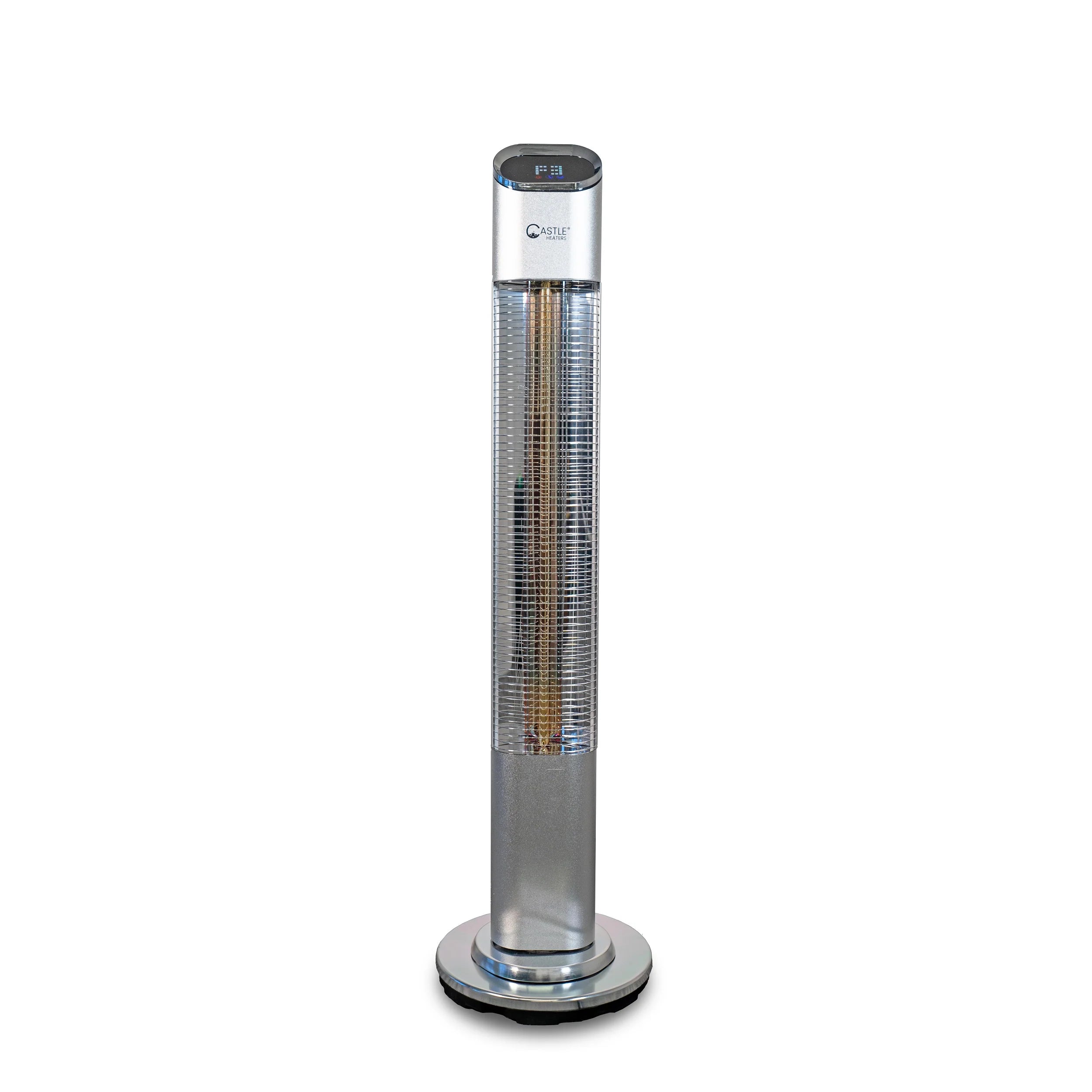 Chauffage infrarouge vertical rotatif à écran tactile LED 2KW UP-20 extérieur IP65