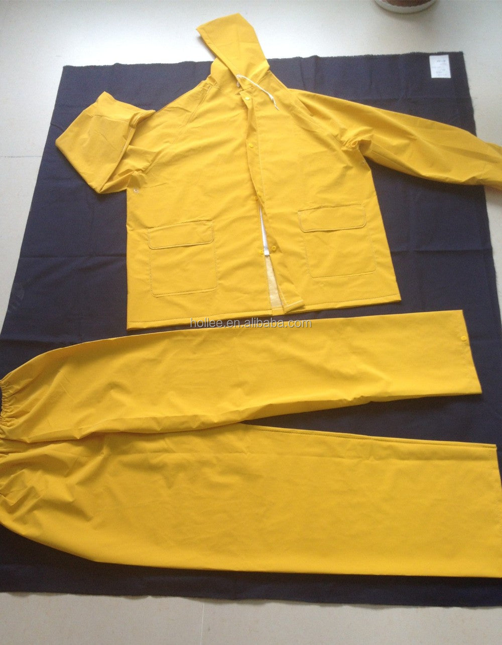 Combinaison de pluie imperméable pour temps humide (marine)