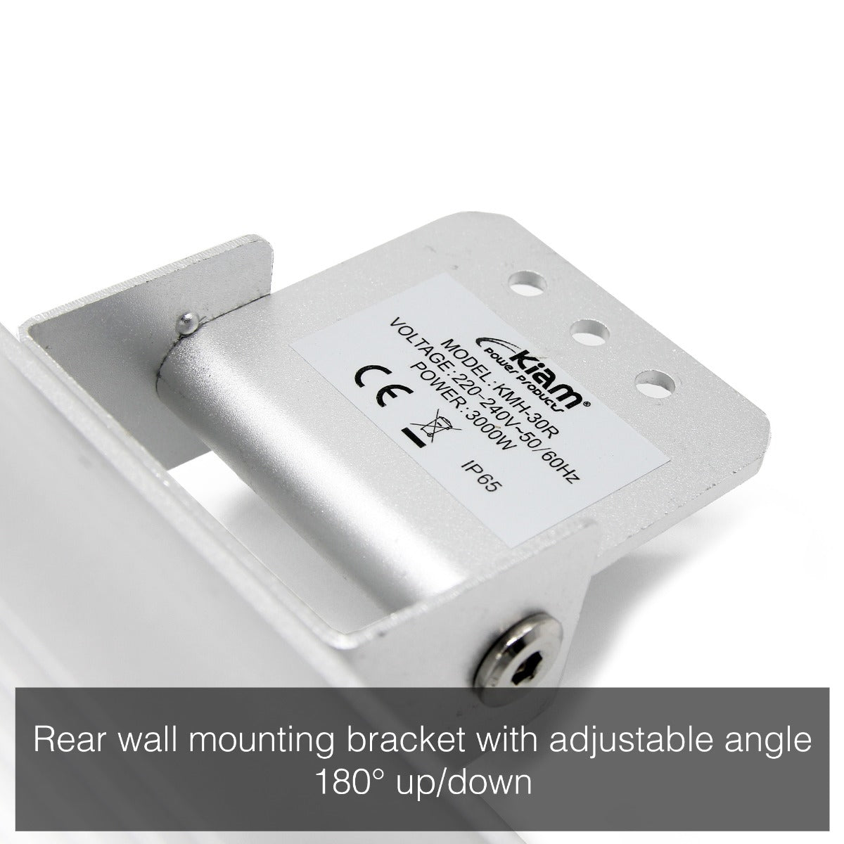 Chauffage de terrasse de jardin extérieur infrarouge 3KW KMH-30R fixé au mur avec télécommande