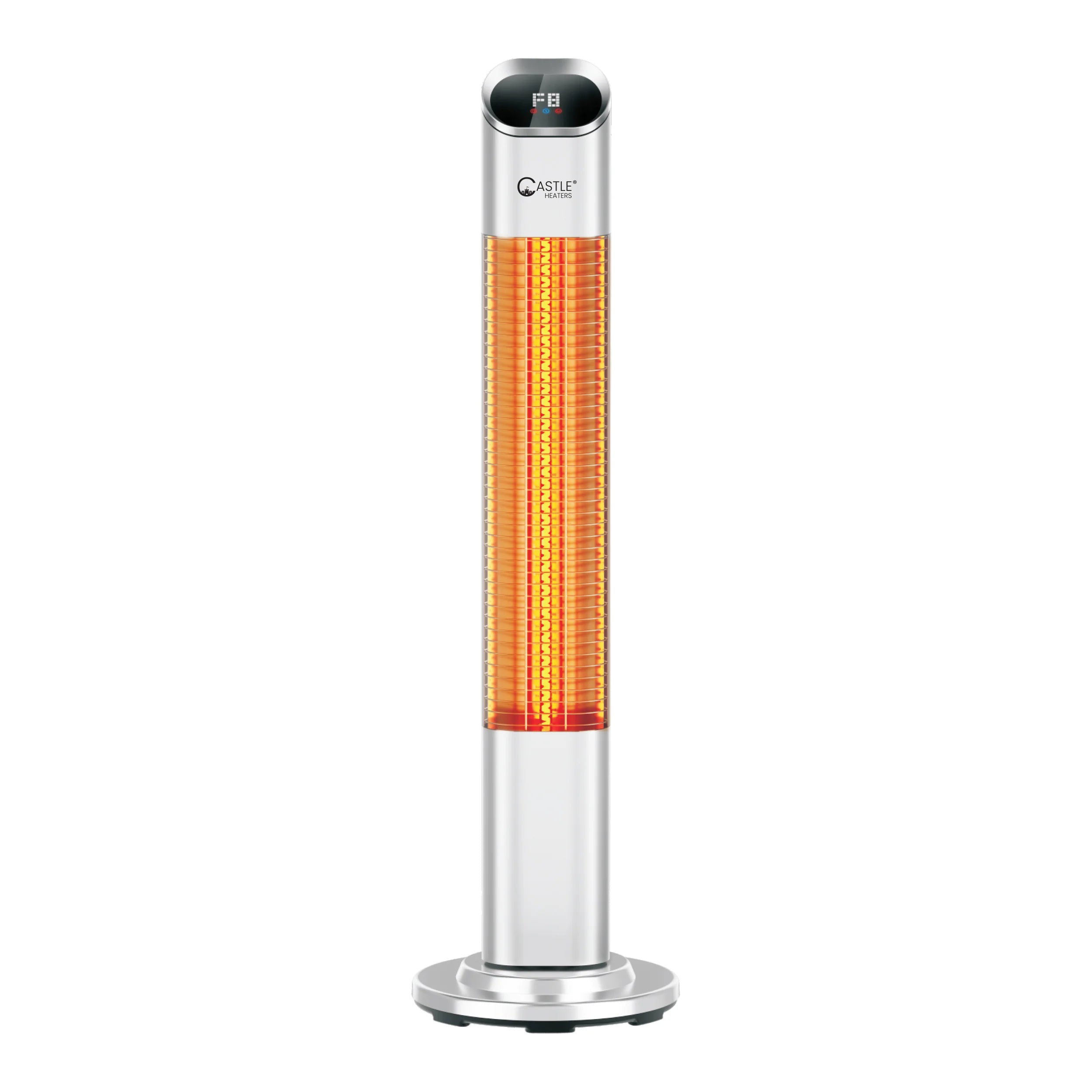 Chauffage infrarouge vertical rotatif à écran tactile LED 2KW UP-20 extérieur IP65