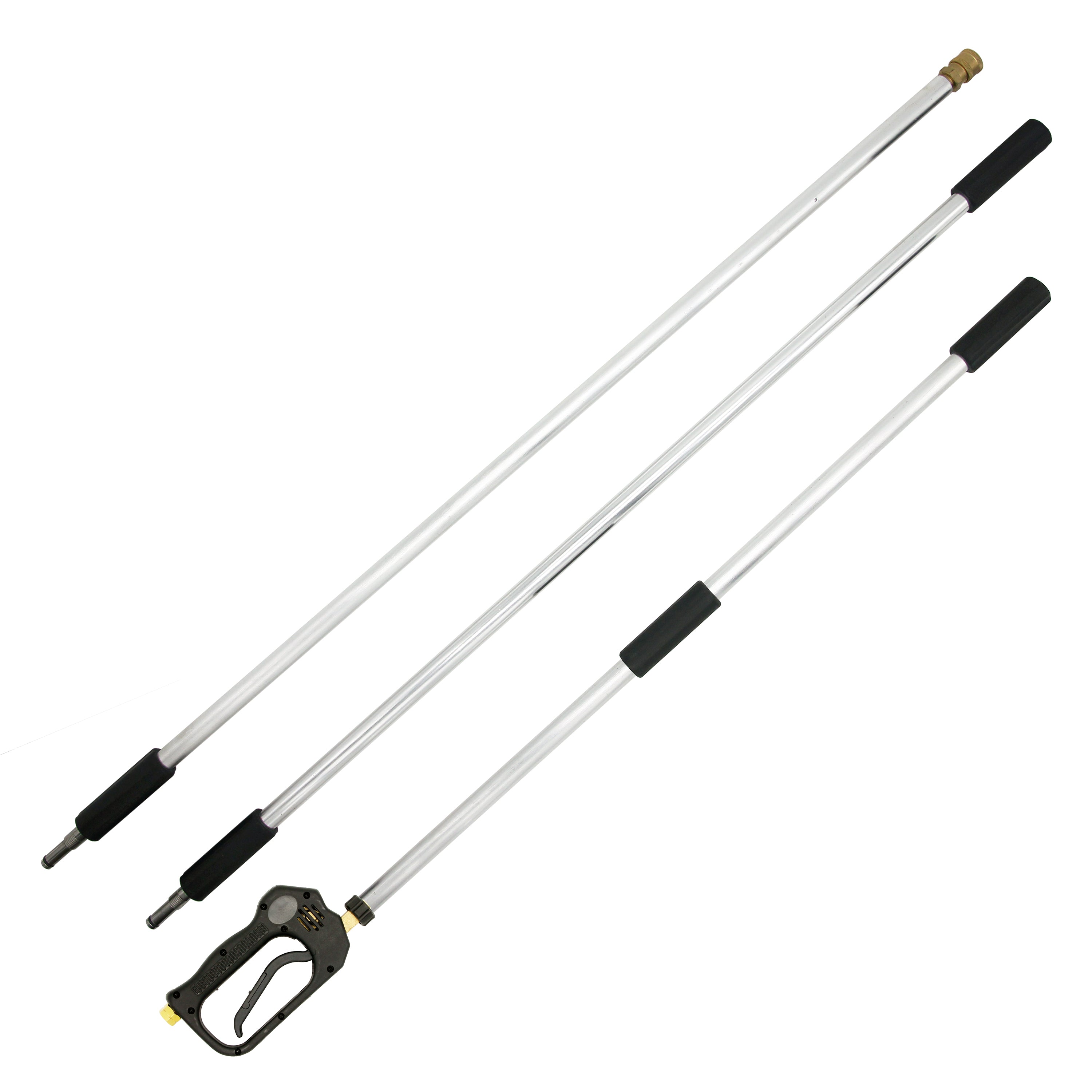 Rallonge de lance haute pression 2,75 m (9 pieds) avec pistolet à gâchette (3/8" femelle)