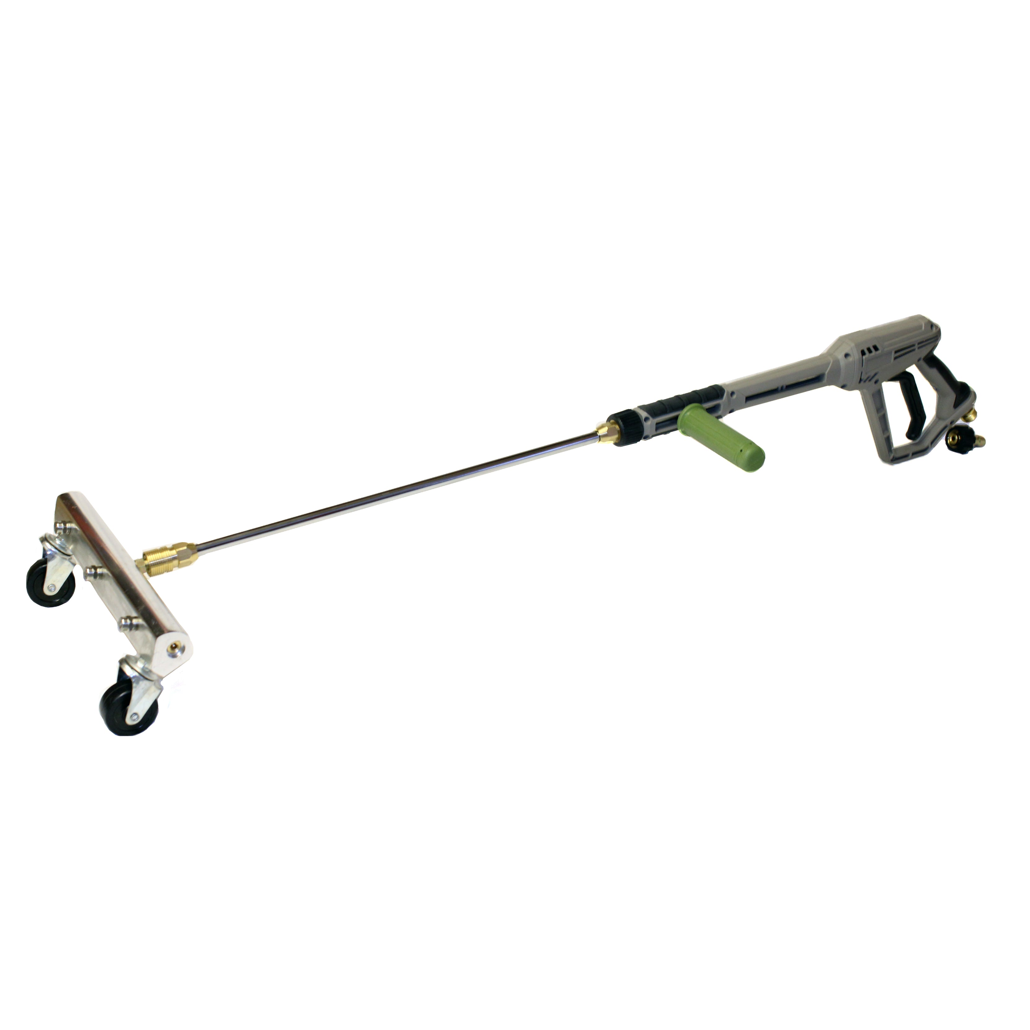 Pistolet à gâchette haute pression industriel robuste et Lance avec balai de lavage à 3 buses