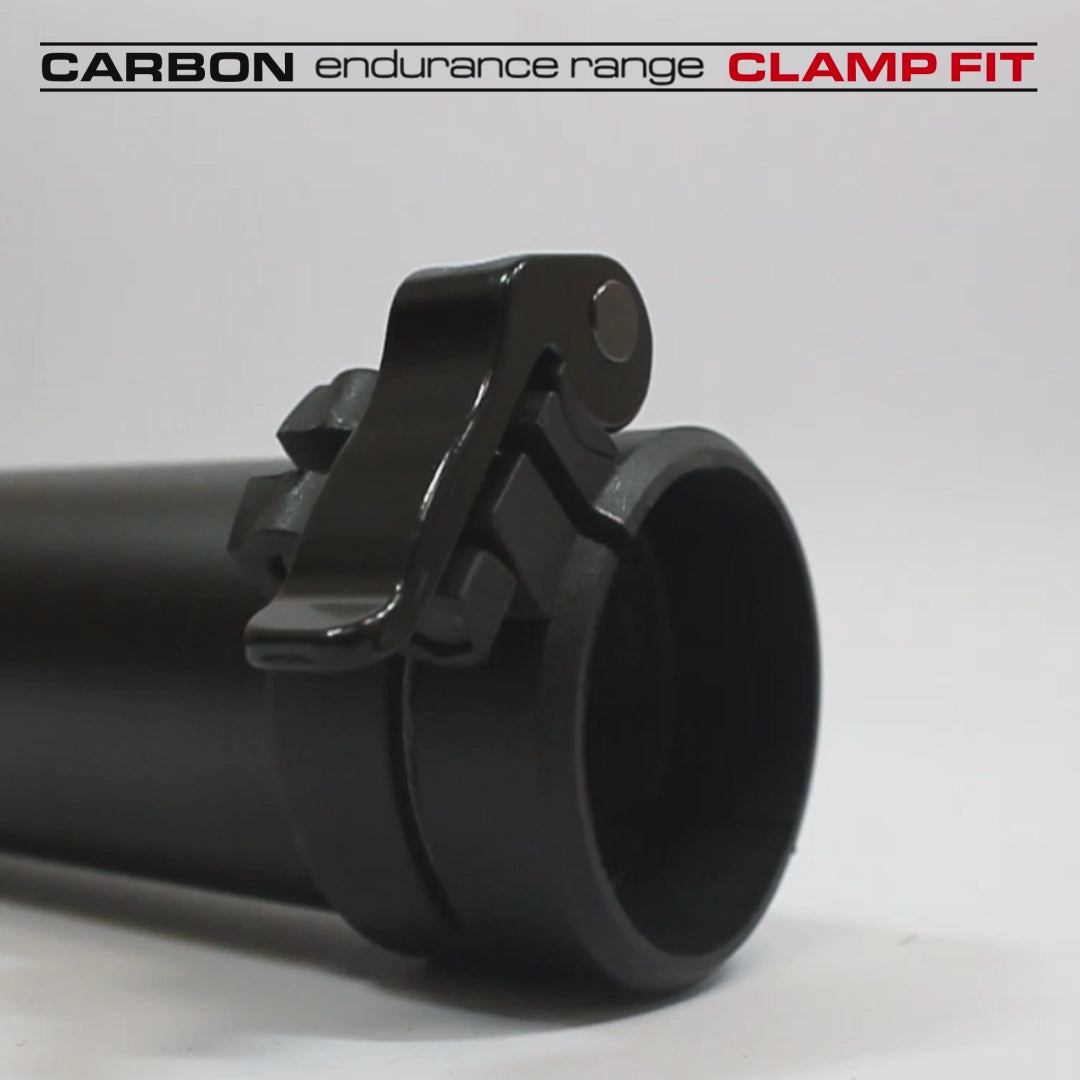 Clamped Carbon Fibre Swan neck U Bend (51mm Diameter)