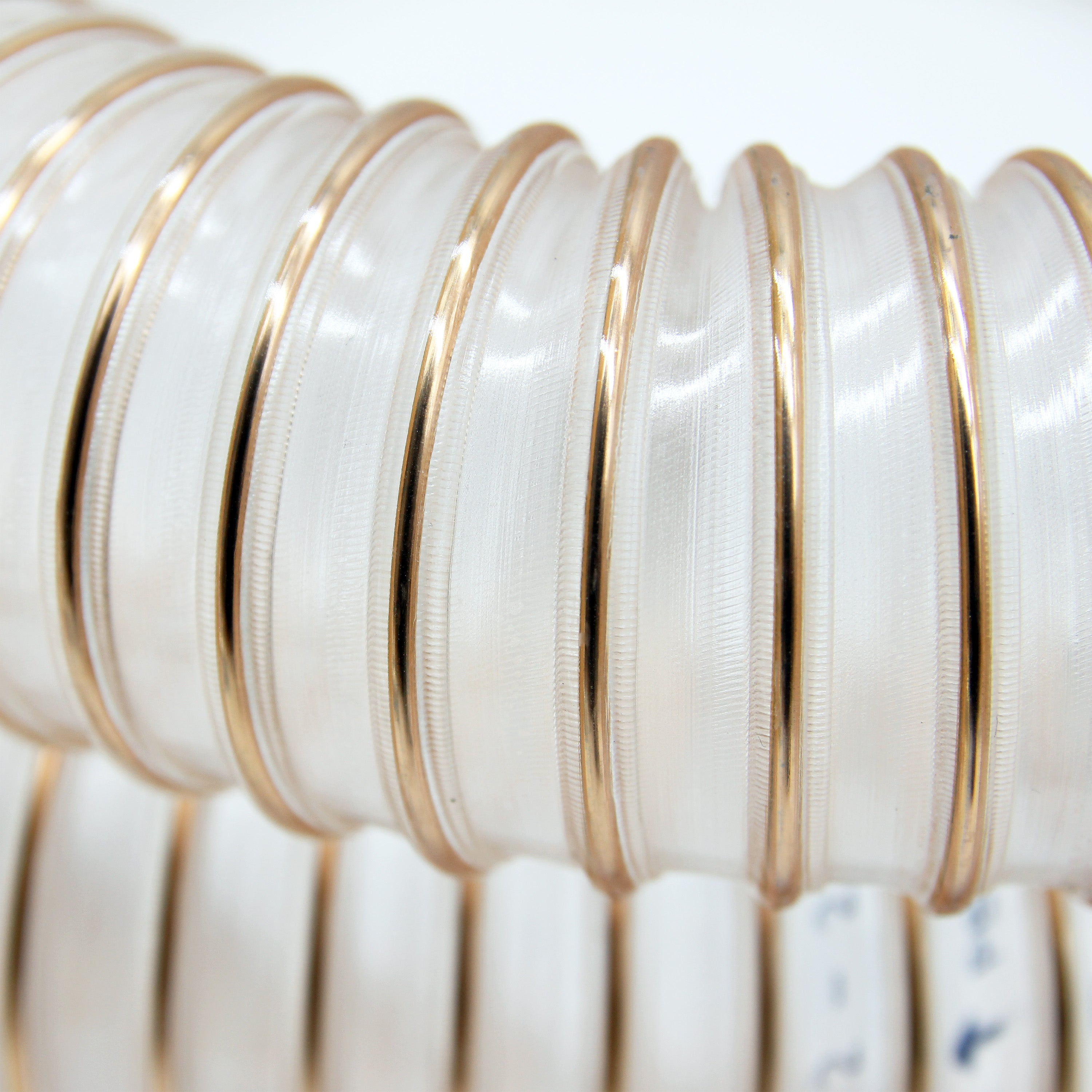 Tuyau d'aspiration de gouttière transparent renforcé de fil de 10 m (51 mm)