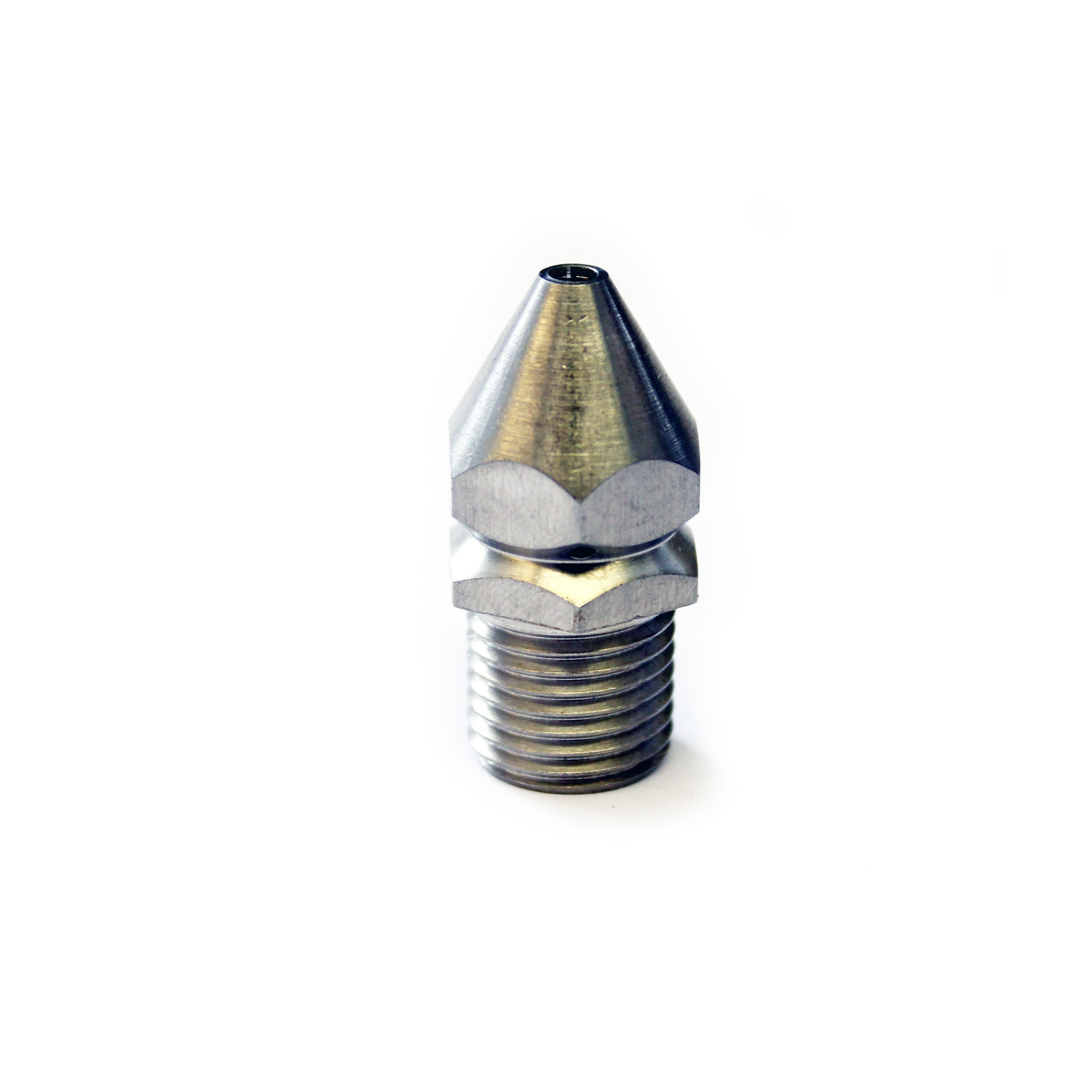 Buse de nettoyage des égouts pour jet (4 000 PSI) (1/4") 1 buse avant, 3 buses arrière