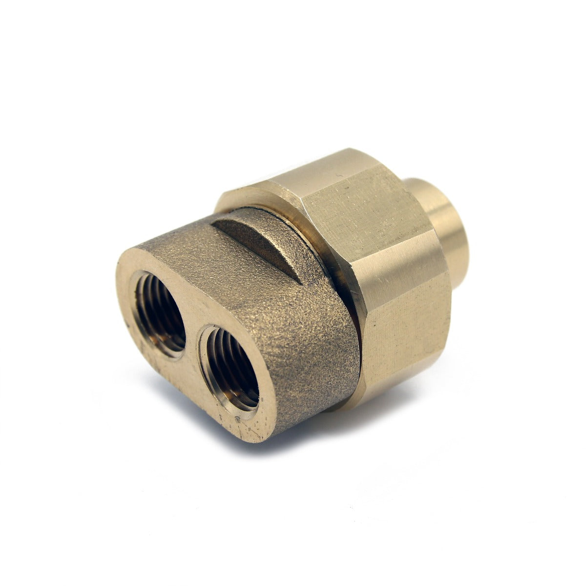 Support de changement de buse double/jet Flickover (1/4" femelle - 1/4" femelle)