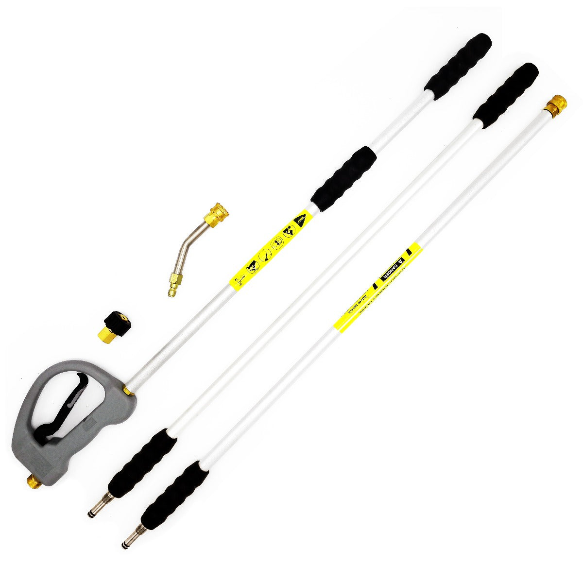 Rallonge de lance haute pression 2,75 m (9 pieds) avec pistolet à gâchette (M22 mâle)