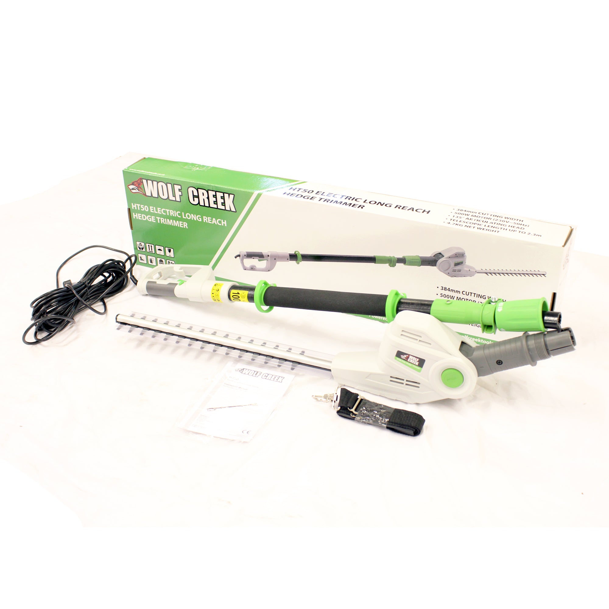 Taille-haie électrique à longue portée Wolf Creek HT50