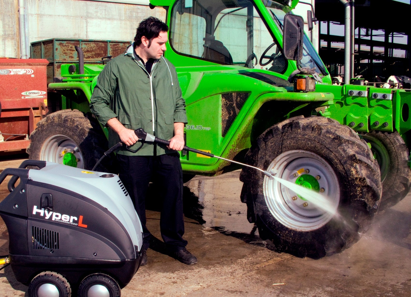 Lavor HYPER LR 2021 LP RA Hot Water Pressure Washer (3 Phase)