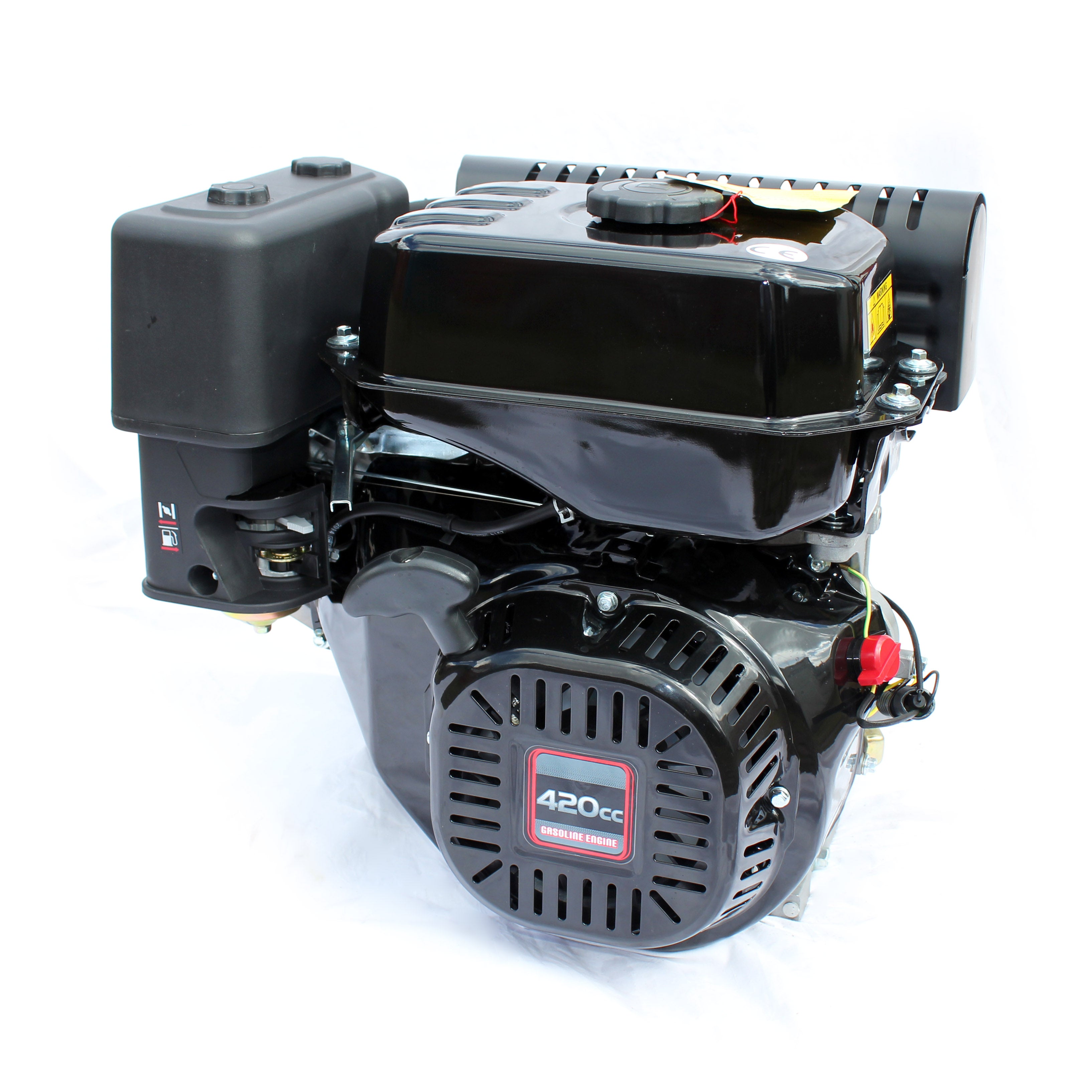 Moteur essence Loncin 14HP 4 temps LC190F (420cc) arbre 25mm