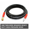 Roof Cleaning Pack - KM3600DX Diesel Pressure Washer, Rotary Roof Cleaner, Turbo Nozzle & 2x 10M Heavy Duty Extension Hoses