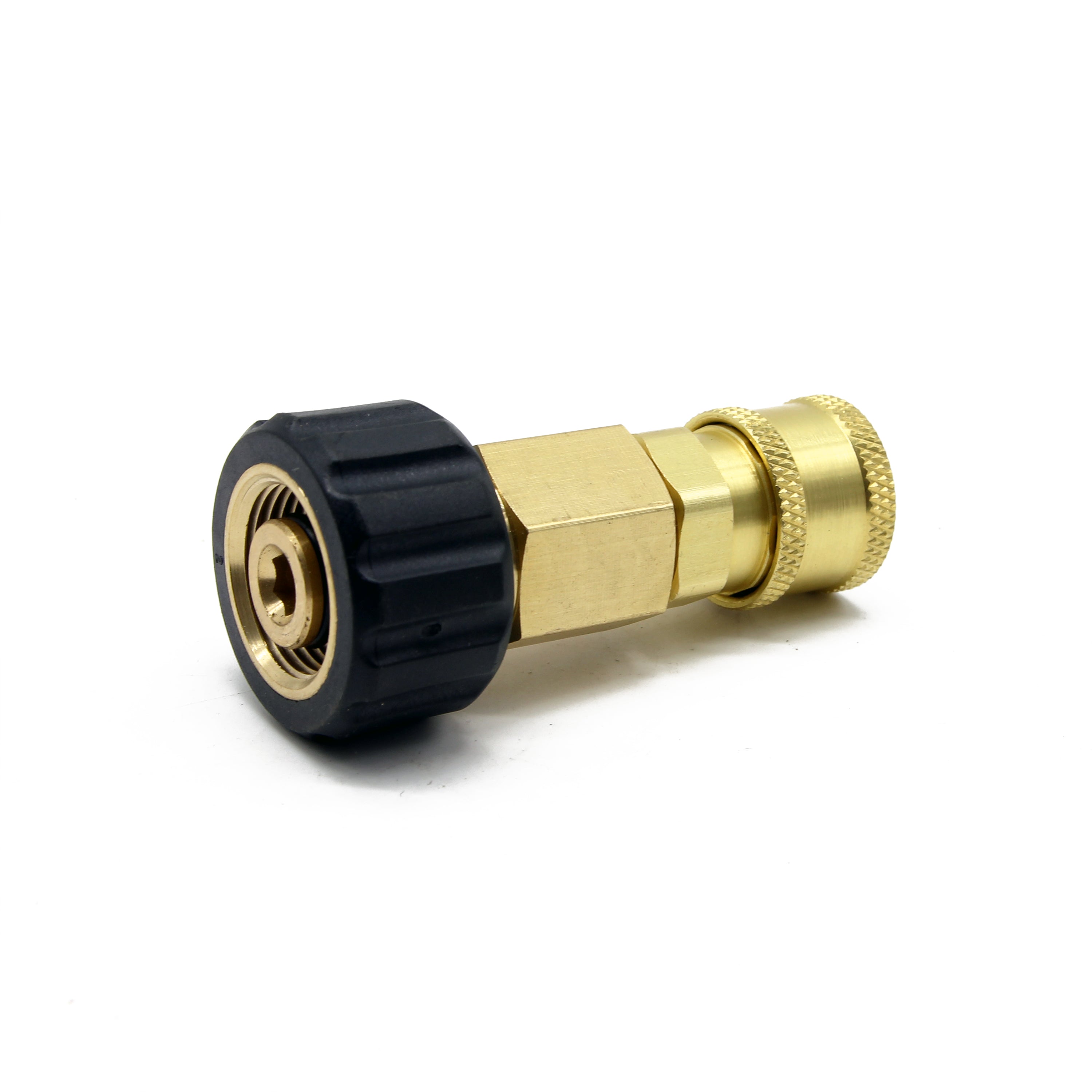 Filetage femelle M22 vers raccord femelle à dégagement rapide 1/4" (11,6 mm)