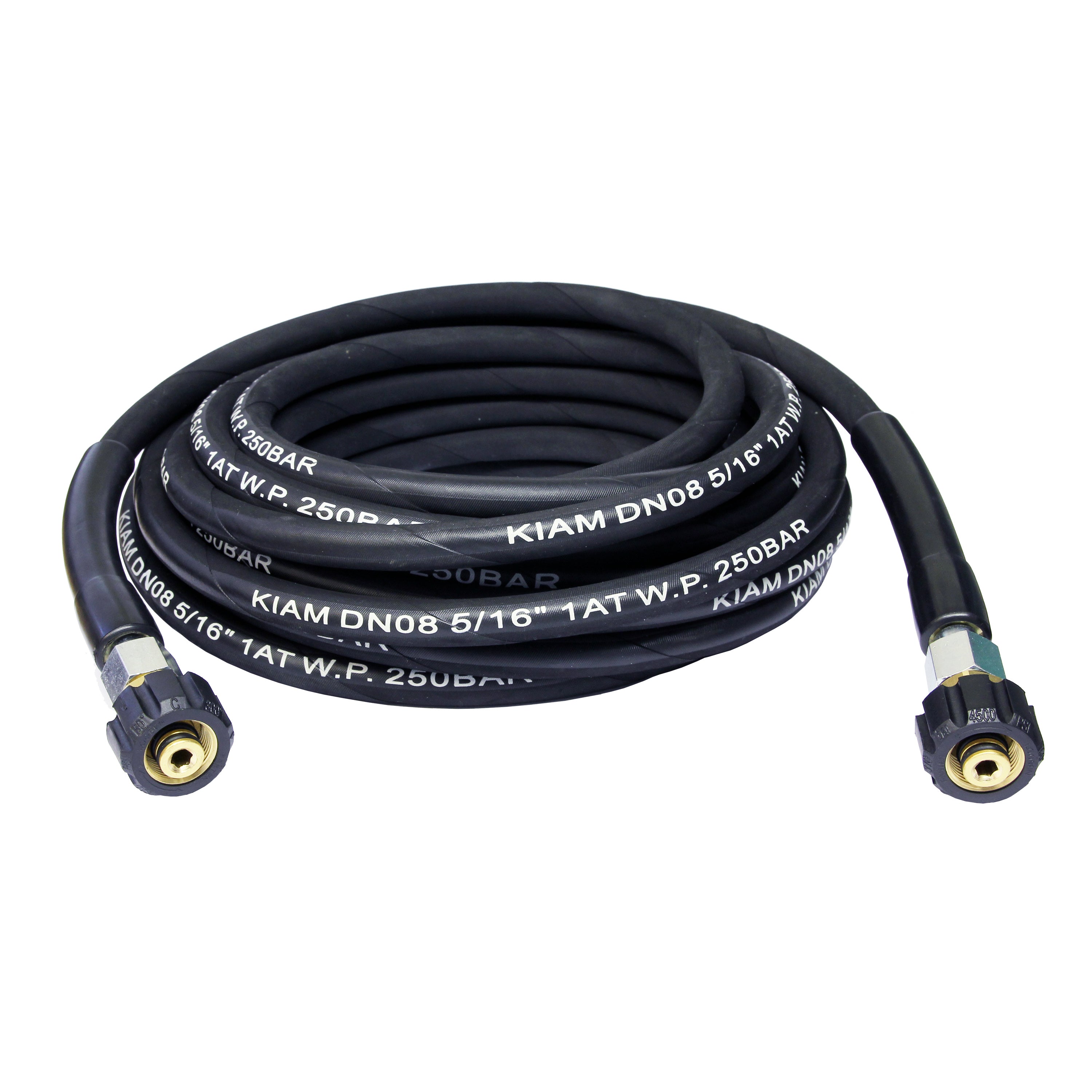 M22 Female - M22 Female Heavy Duty 5/16" Rubber Pressure Washer Hose