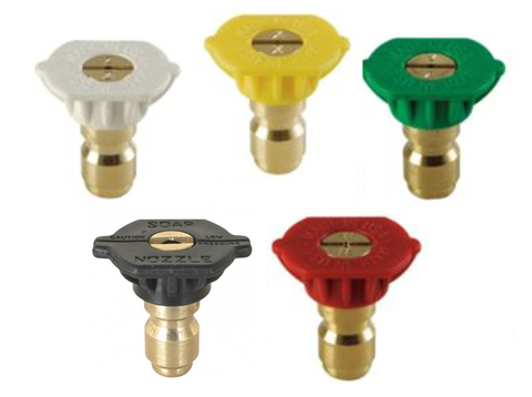 5 High Pressure Nozzle Jets Quick Release 0° / 15° / 25° / 40° / 65°