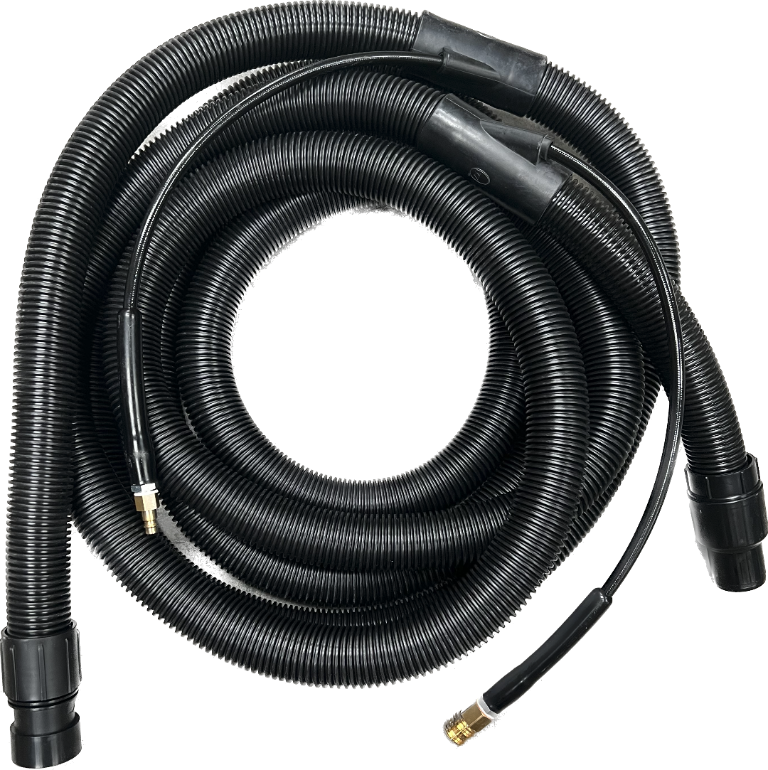 Tuyau d'aspirateur et de détergent de 7,5 m pour nettoyeur de tapis chaud Poséidon