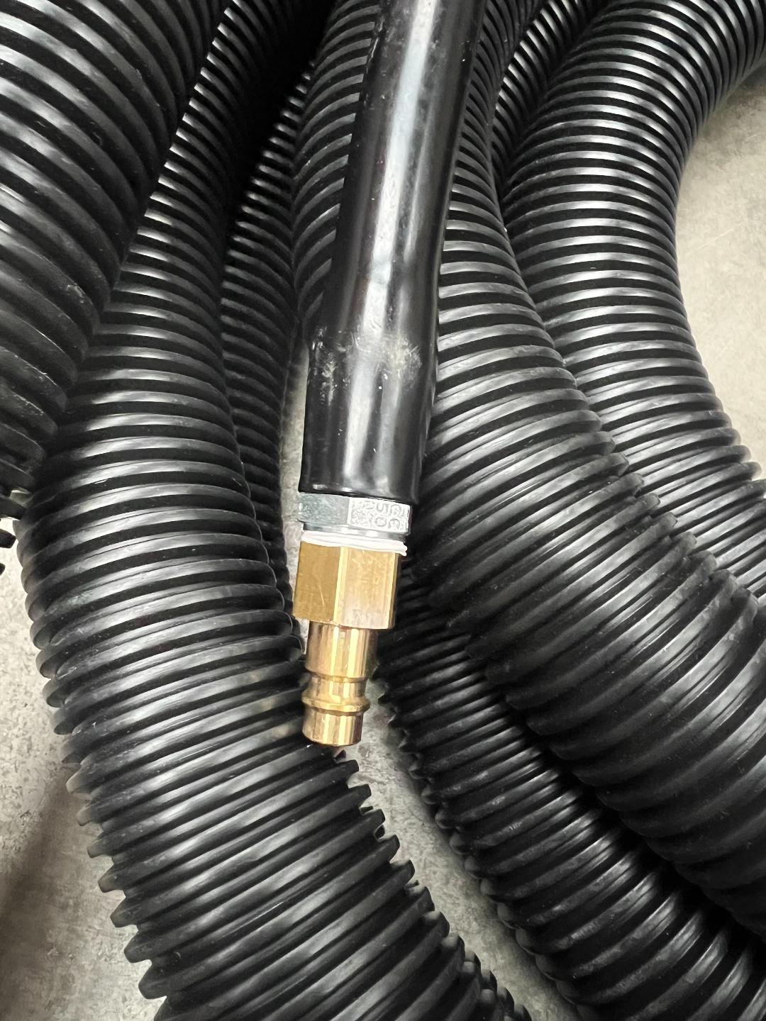 Tuyau d'aspirateur et de détergent de 7,5 m pour nettoyeur de tapis chaud Poséidon