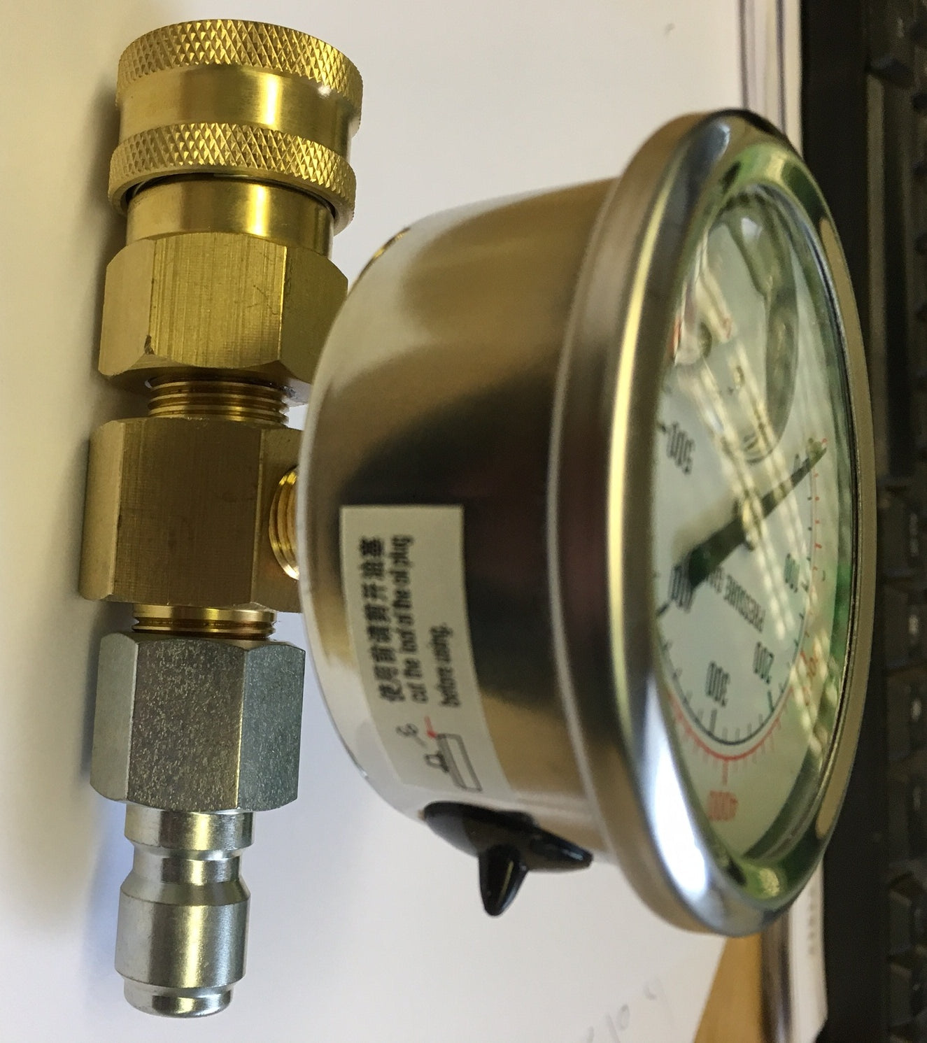 Pressure Washer Pressure Gauge