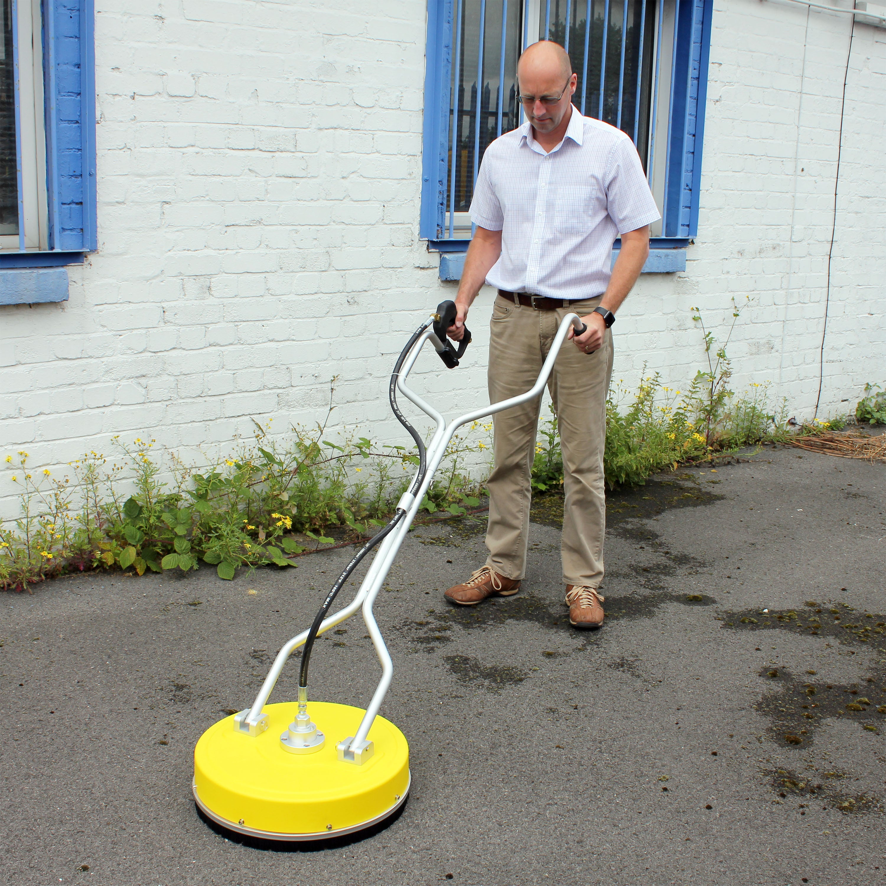 Outil de nettoyage de sol rotatif Kiam 18" Nettoyant pour surfaces planes (type Whirlaway BE)