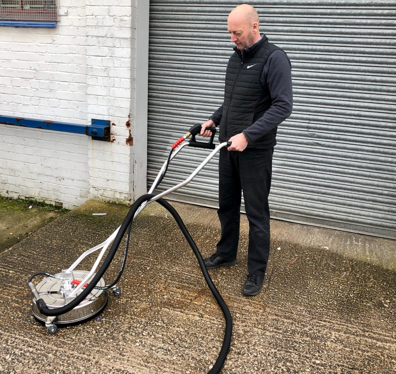 Kiam® ROTARYVAC 18 Rotary Floor Cleaning Tool with Water Recovery Vacuum System