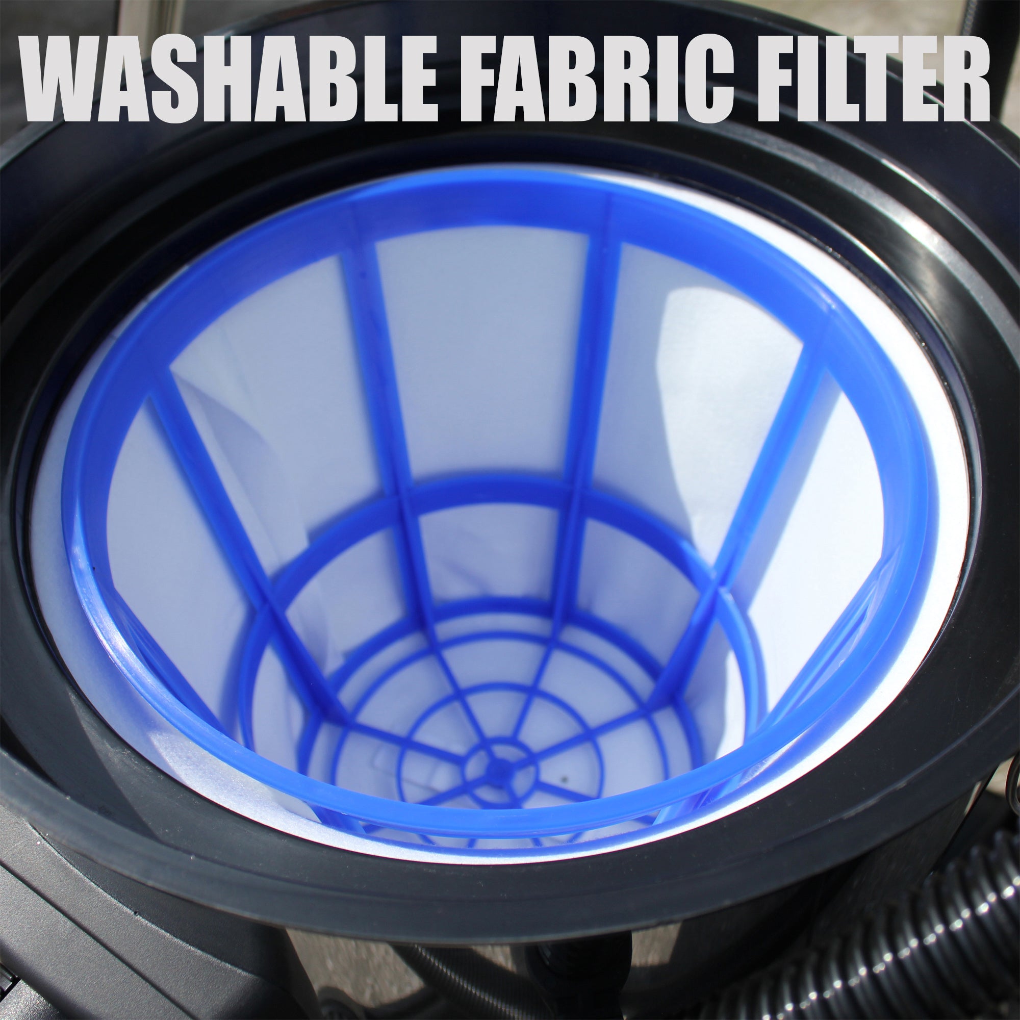 Aspirateur industriel sec et humide à double moteur Kiam KV60-2 2400 W