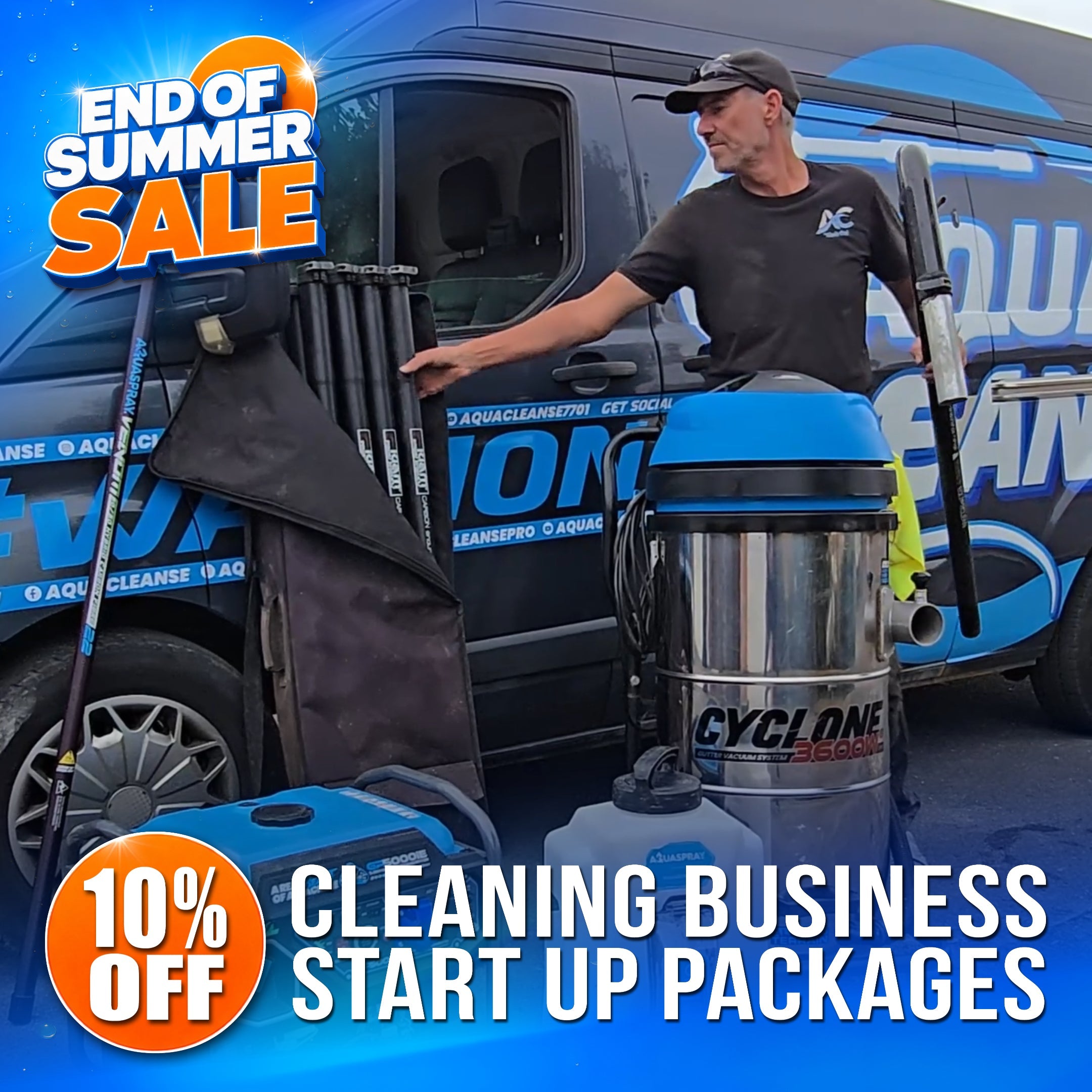 End of Summer Sale: 10% OFF Cleaning Business Start-up Packages