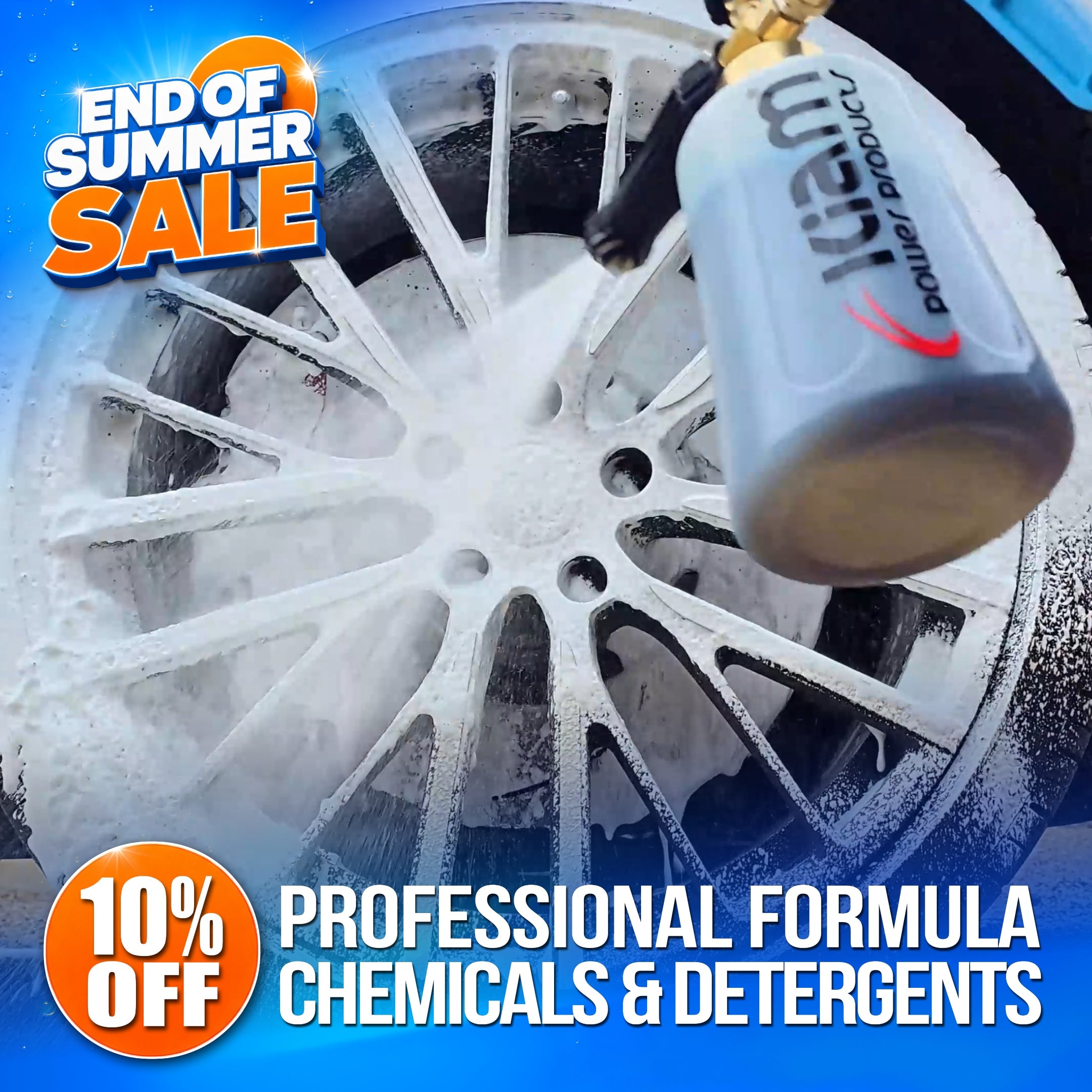 End of Summer Sale: 10% OFF Chemicals & Detergents
