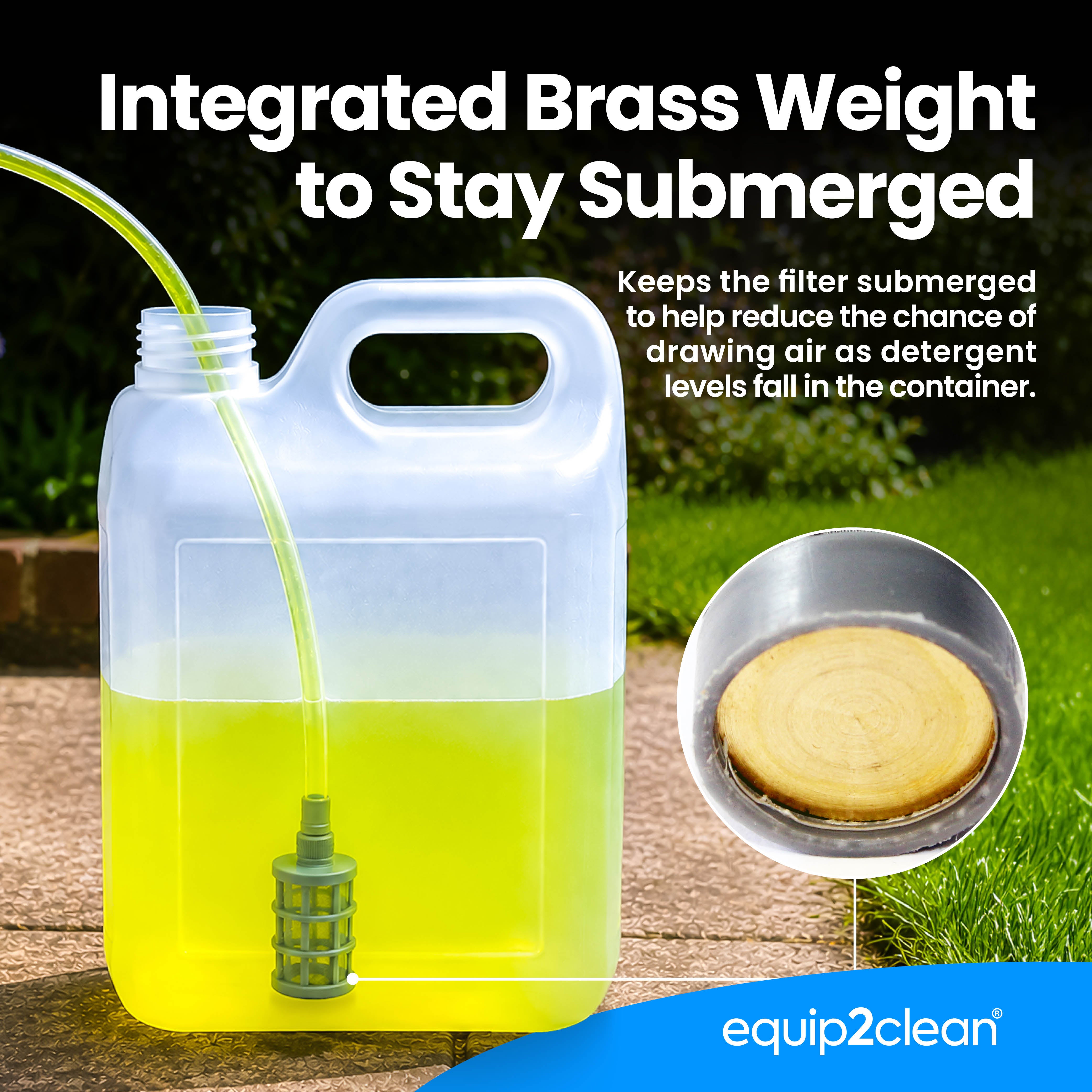 Chemical Suction Mesh Filter Complete with Brass Weight