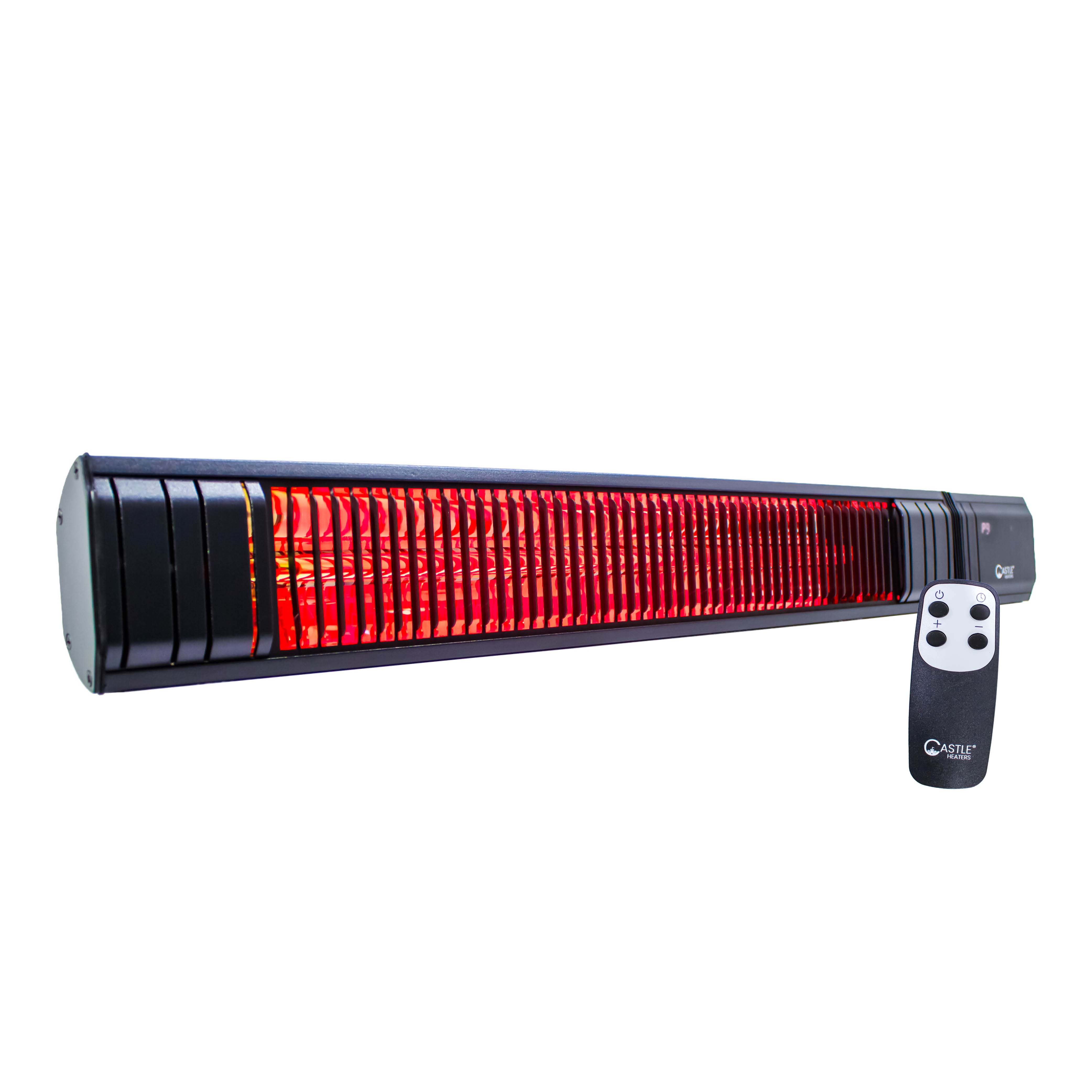 2500W Wi-Fi Infrared Patio Heater – Low Glare, Remote Control, IP65 | KMH-25R9