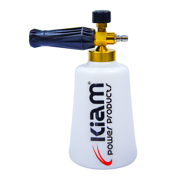 Kiam DTLR® Snow Foam Detailing Cannon Bottle - Wide Mouth - Variable Nozzle - 1.5 litre