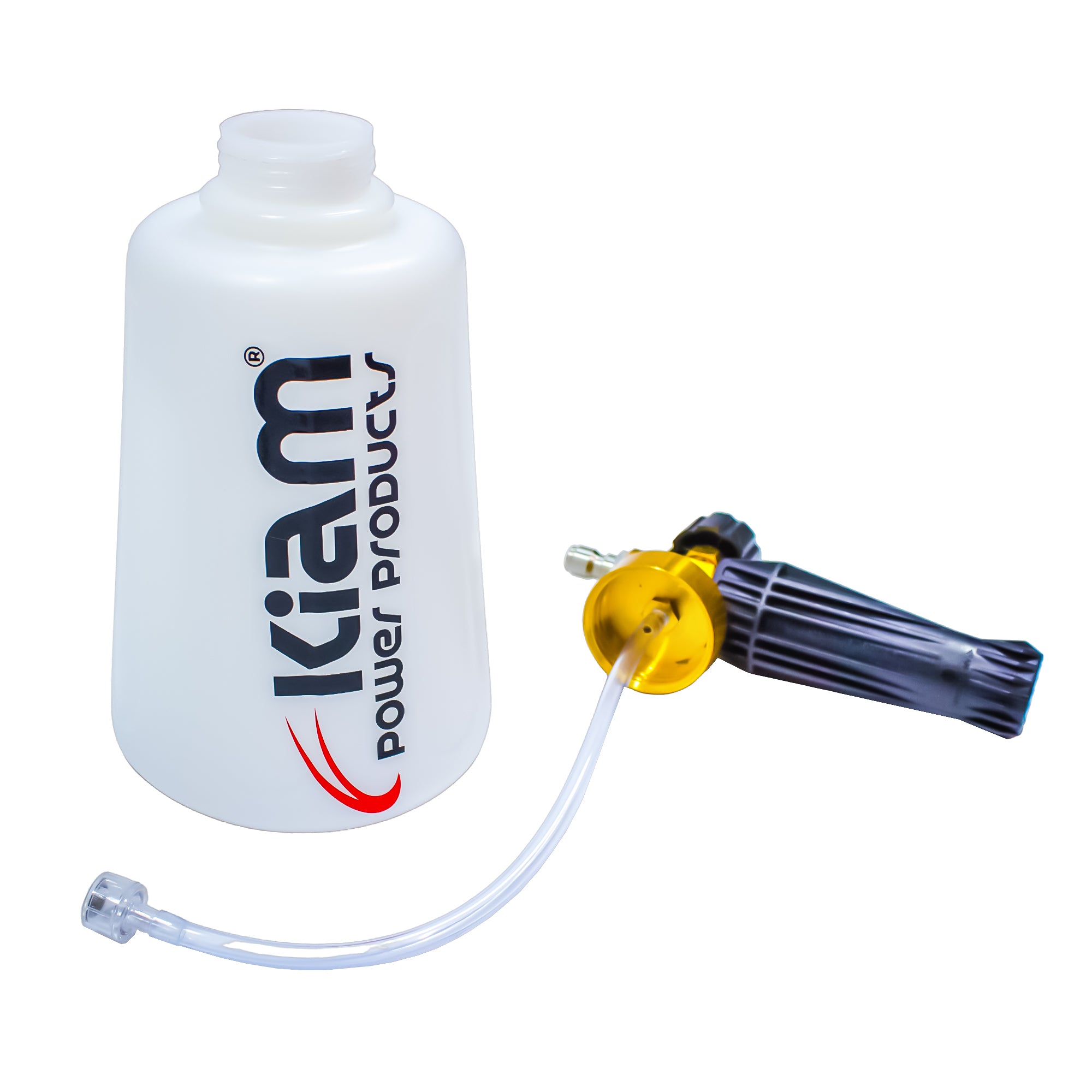 Kiam DTLR® Snow Foam Detailing Cannon Bottle - Wide Mouth - Variable Nozzle - 1.5 litre