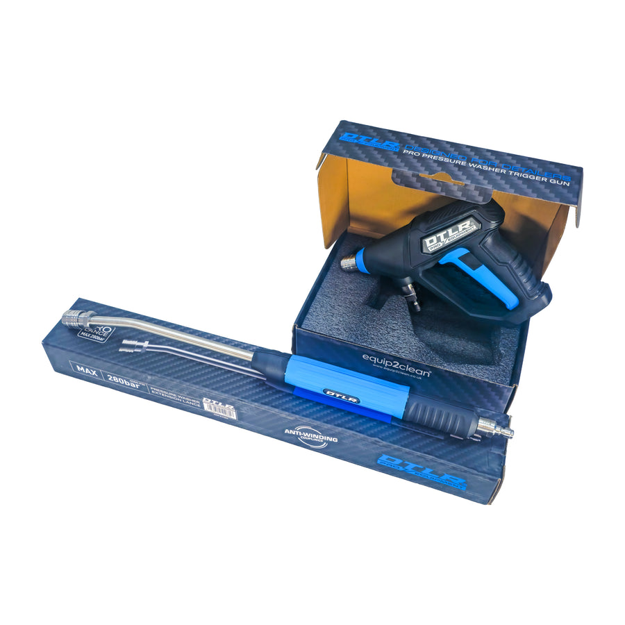 DTLR Pro Pressure Washing Kit – Trigger Gun + Extension Lance Combo