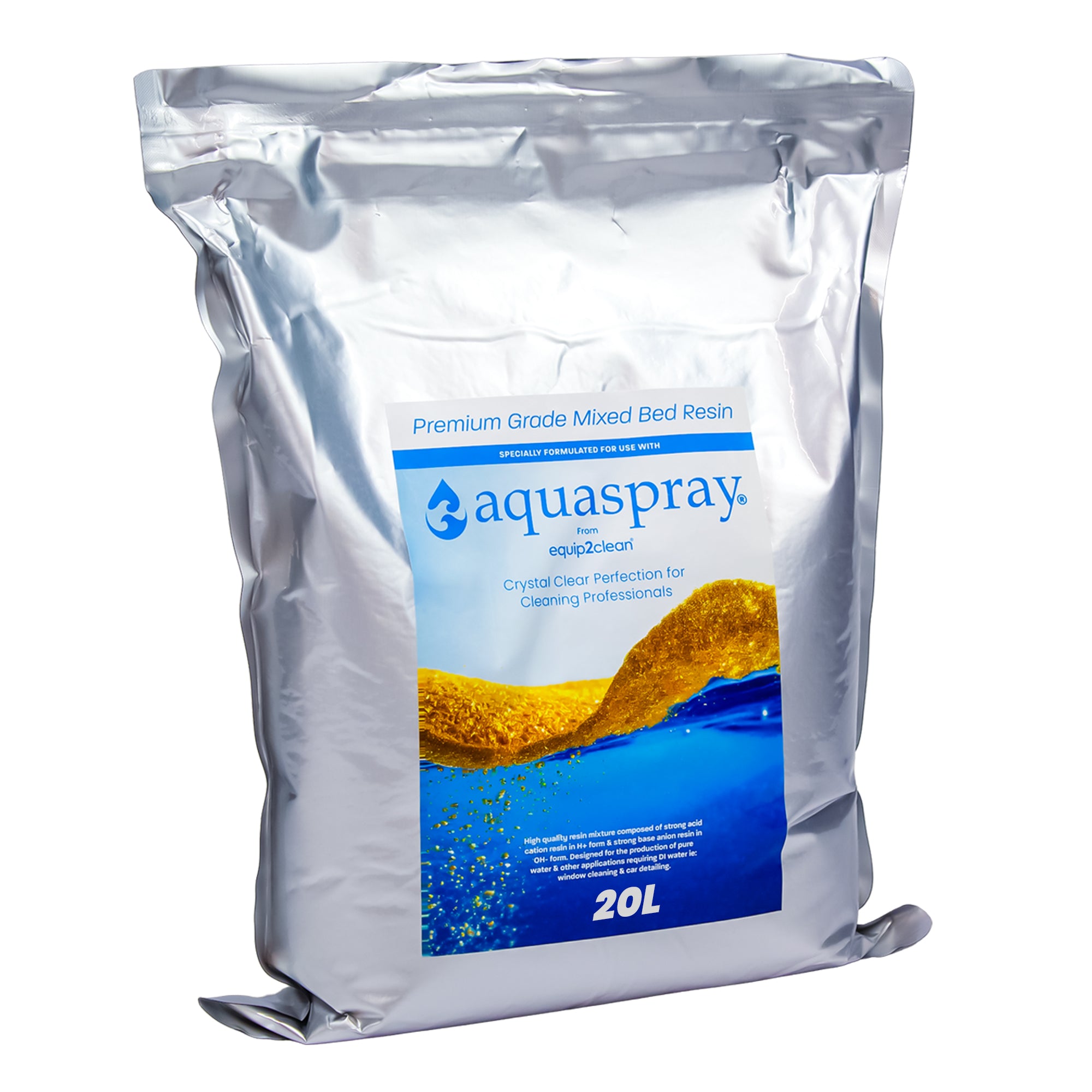 Aquaspray® Mixed Bed Resin De-Ionising ion Exchange Resin / DI Resin For Reverse Osmosis, Window Cleaning