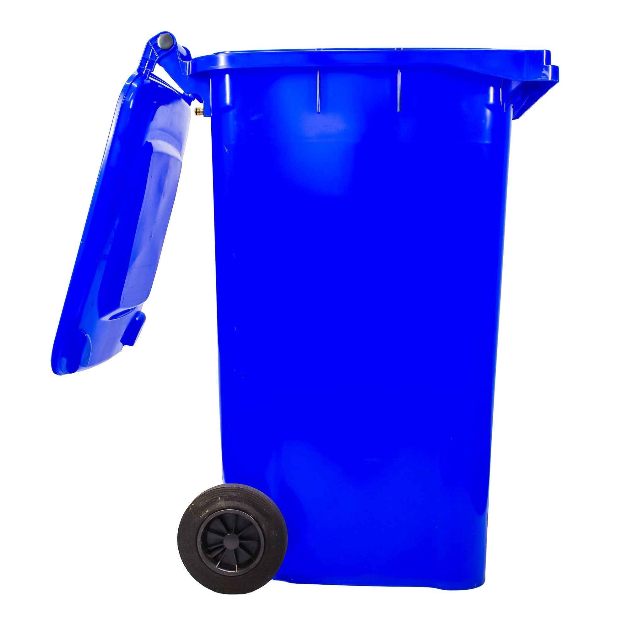 240 Litre Mobile Water Wheelie Bin Buffer Tank with Overflow Cut-off Float Valve