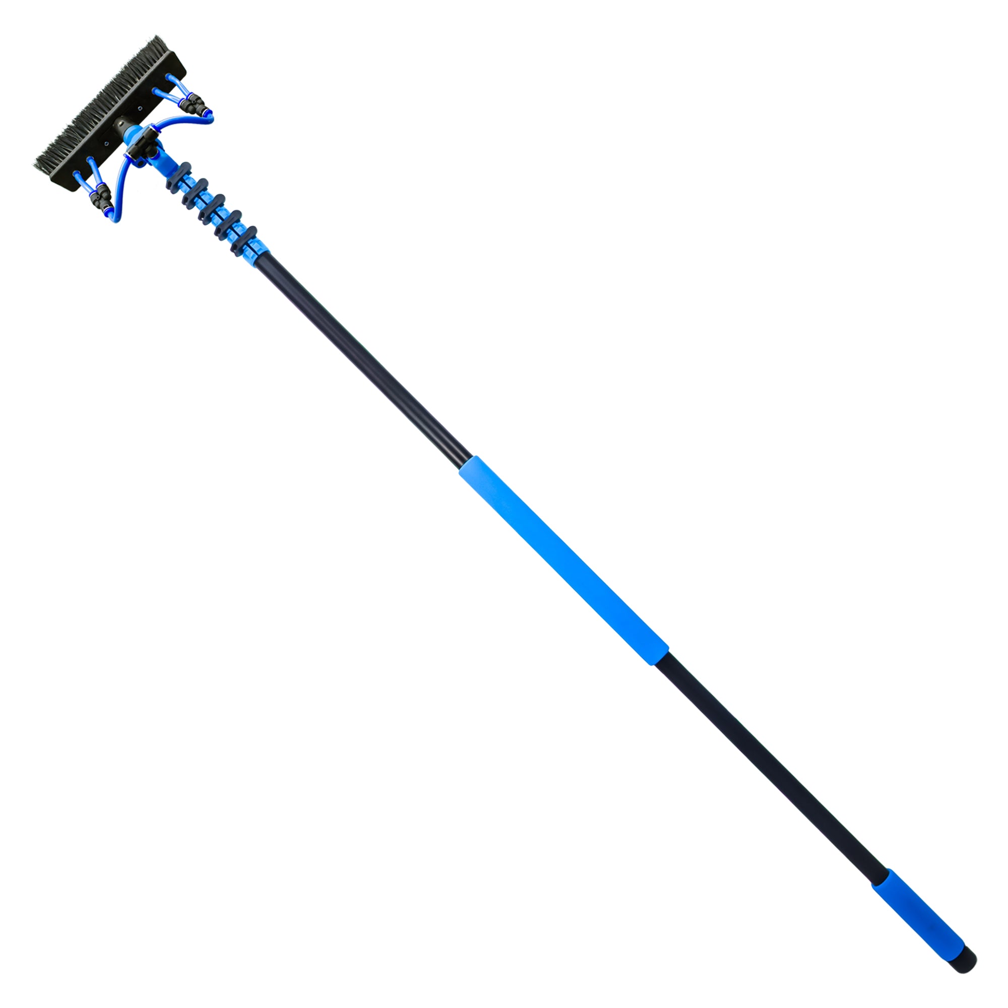 Aquaspray Pro Réservoir de pulvérisation d'eau à piles de 45 L avec poteau de 25 pieds et système de raclette
