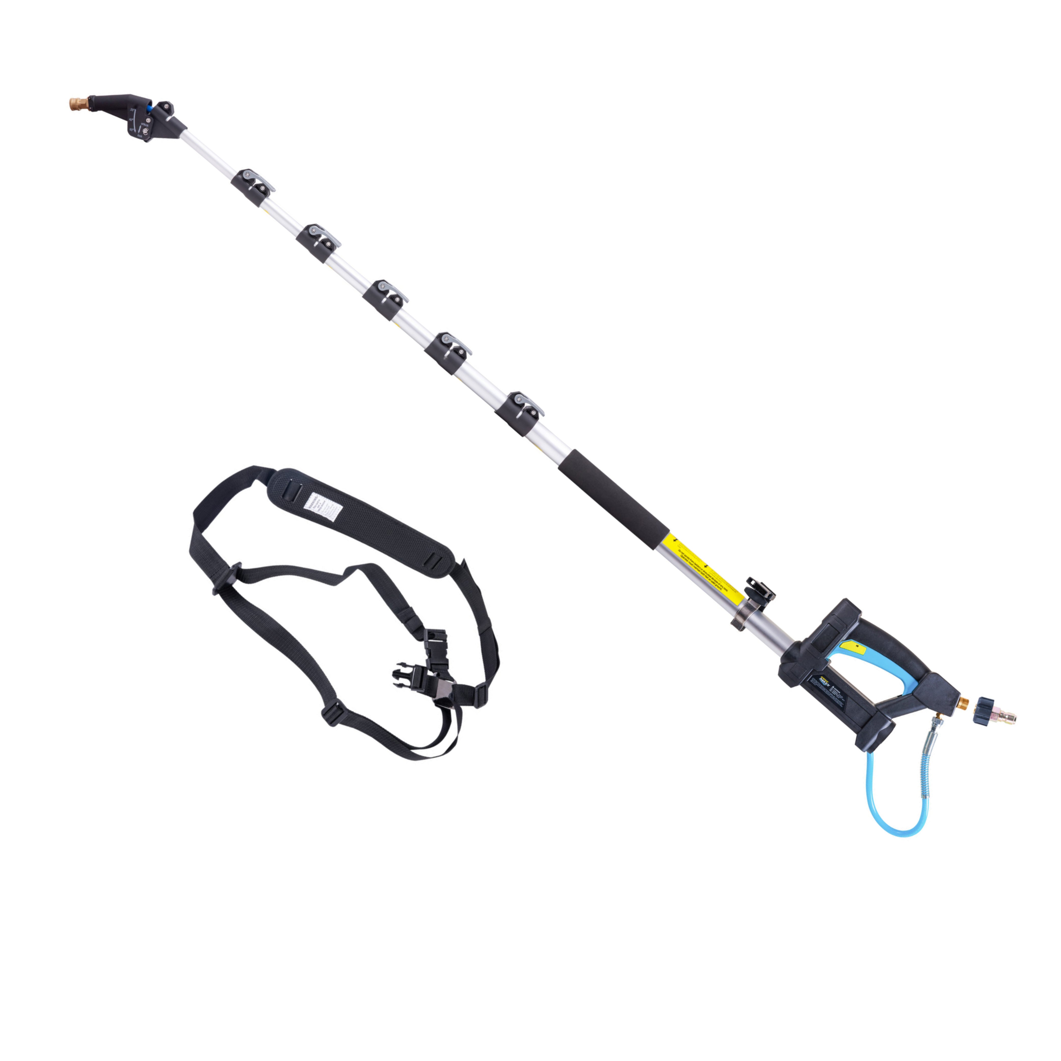 AquaReach Pro 5.4m (18') LIGHTWEIGHT Telescopic Lance with FREE HARNESS